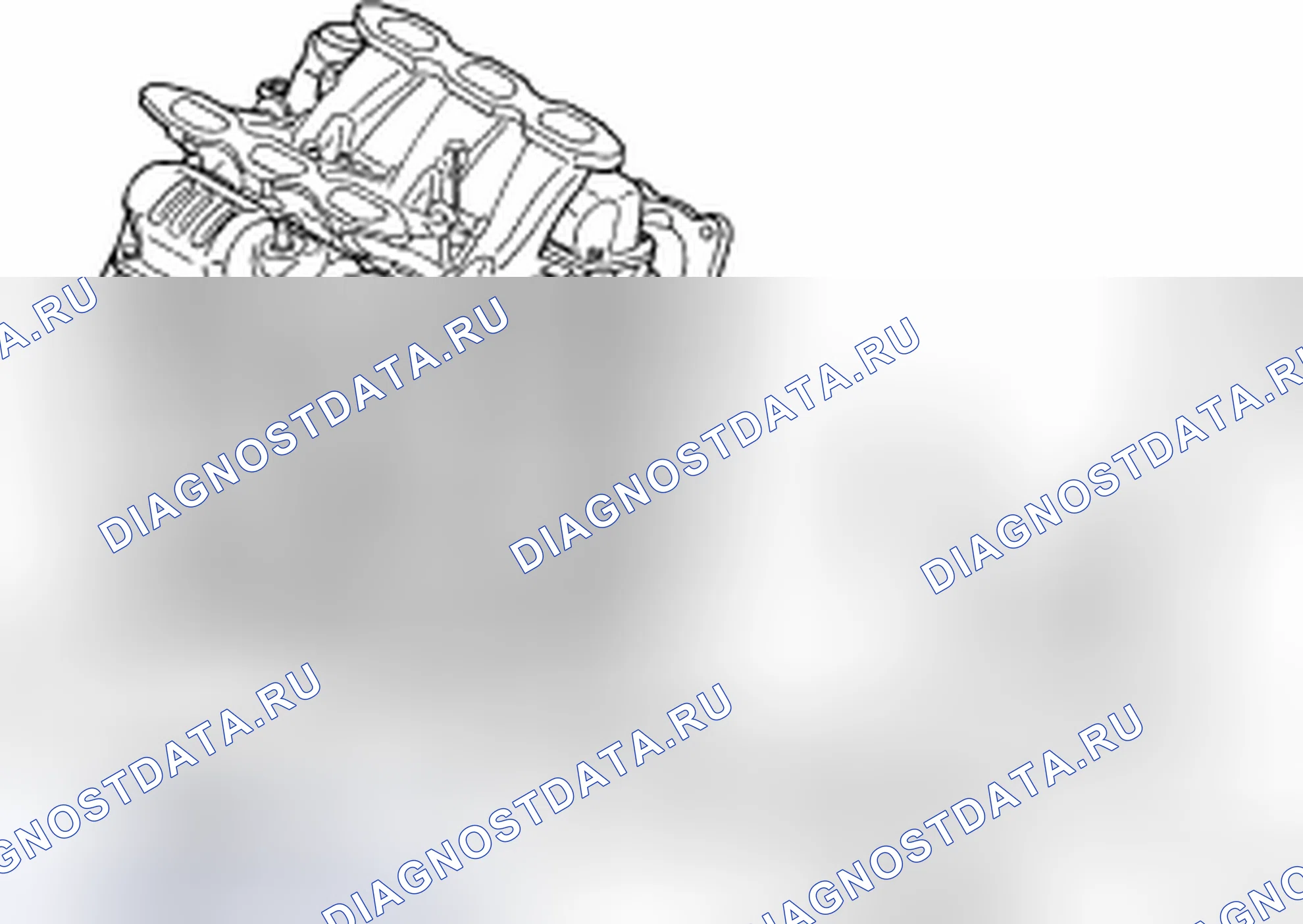 Рис. 13: УДАЛЕНИЕ-3.3 / 3.8L. Chrysler Town & Country V