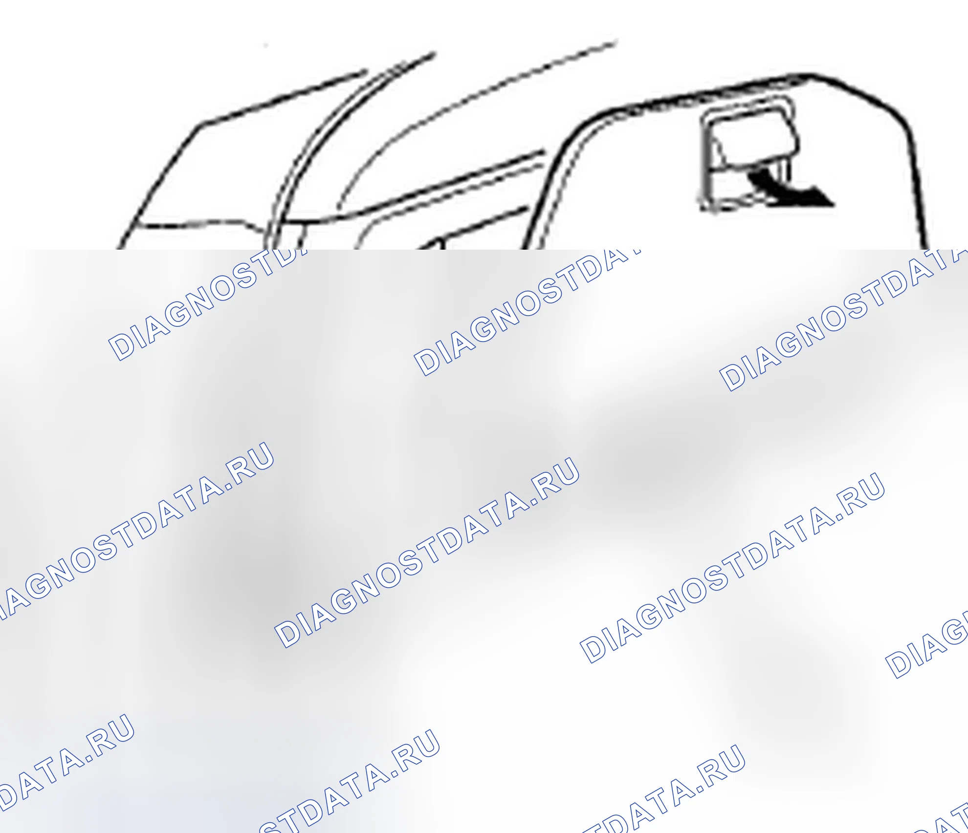 Рис. 106: Подстроечная панель задней стороны. Acura ZDX I