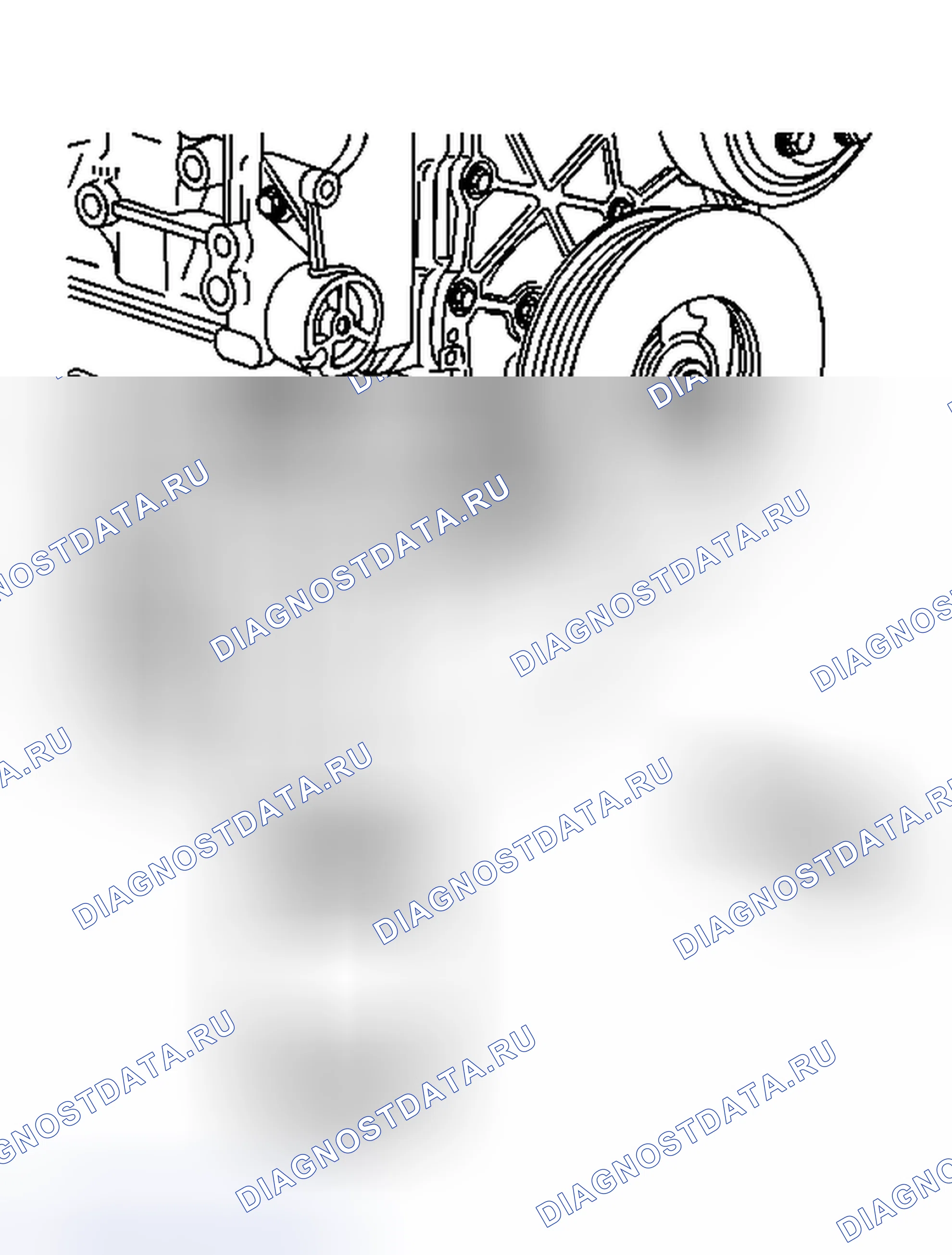 Рис. 208: Порядок демонтажа. Saab 9-7X I