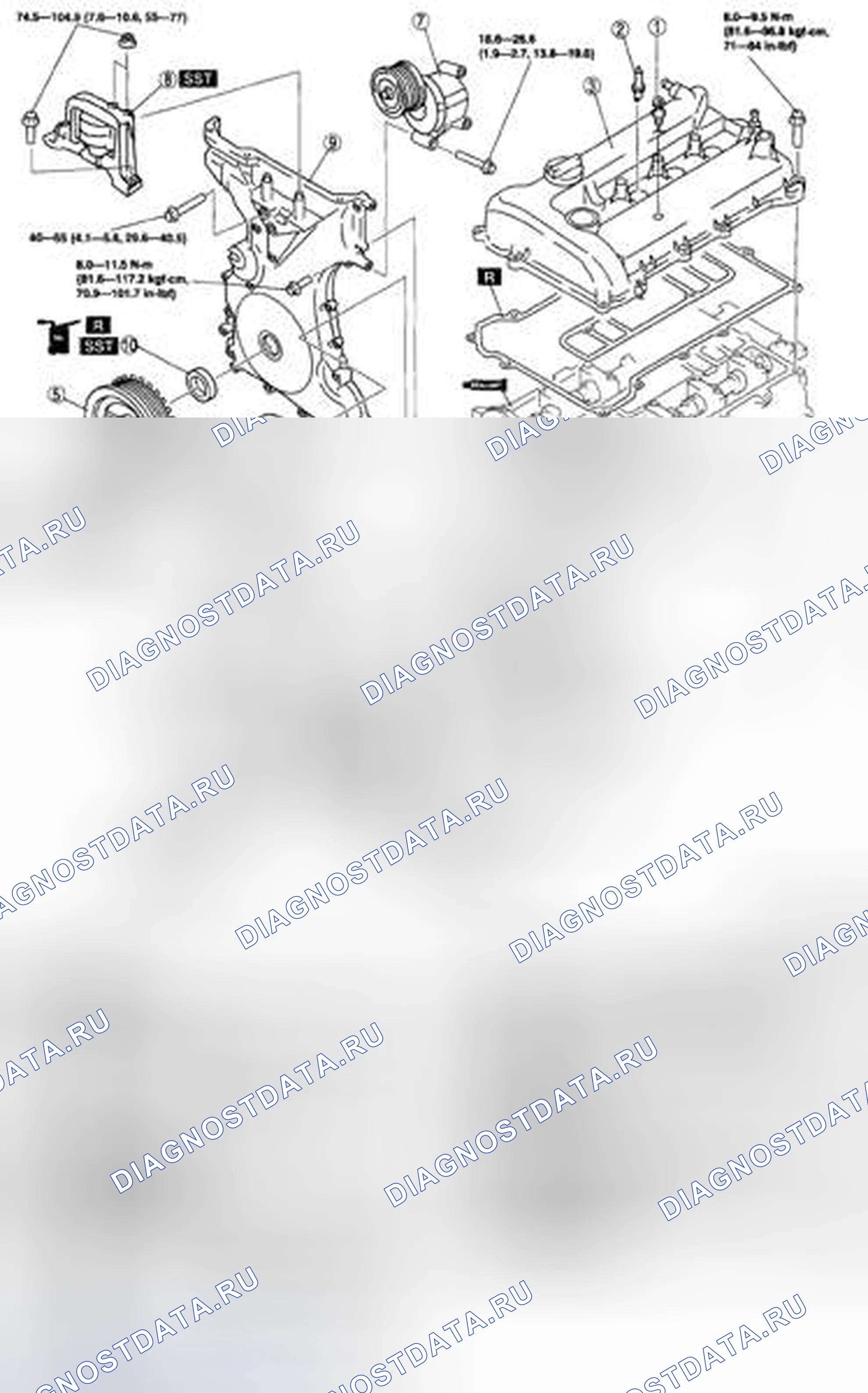 Рис. 14. Mazda 5 I рестайлинг