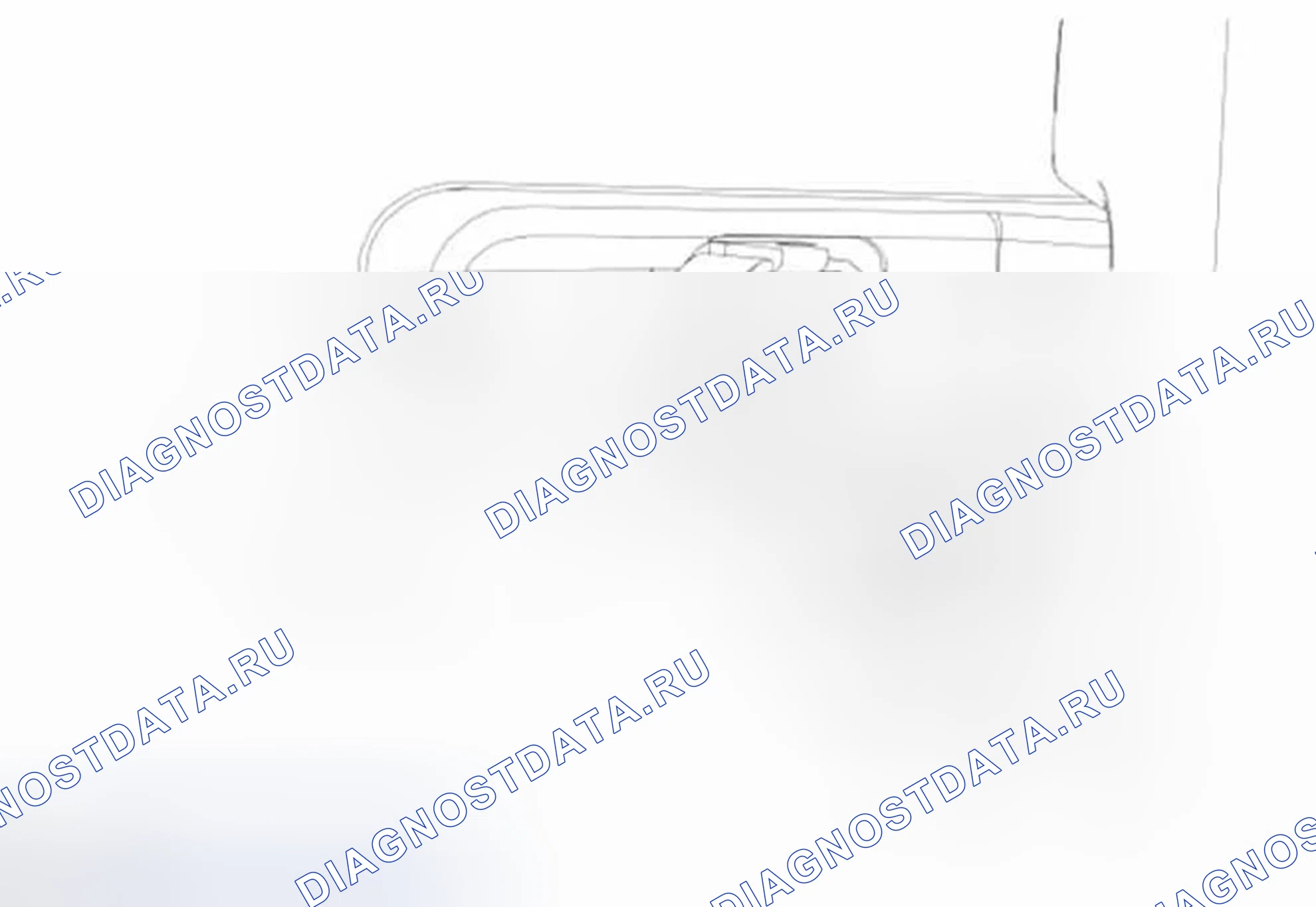 Рис. 27: Датчик помощи при парковке. Ford Edge I рестайлинг