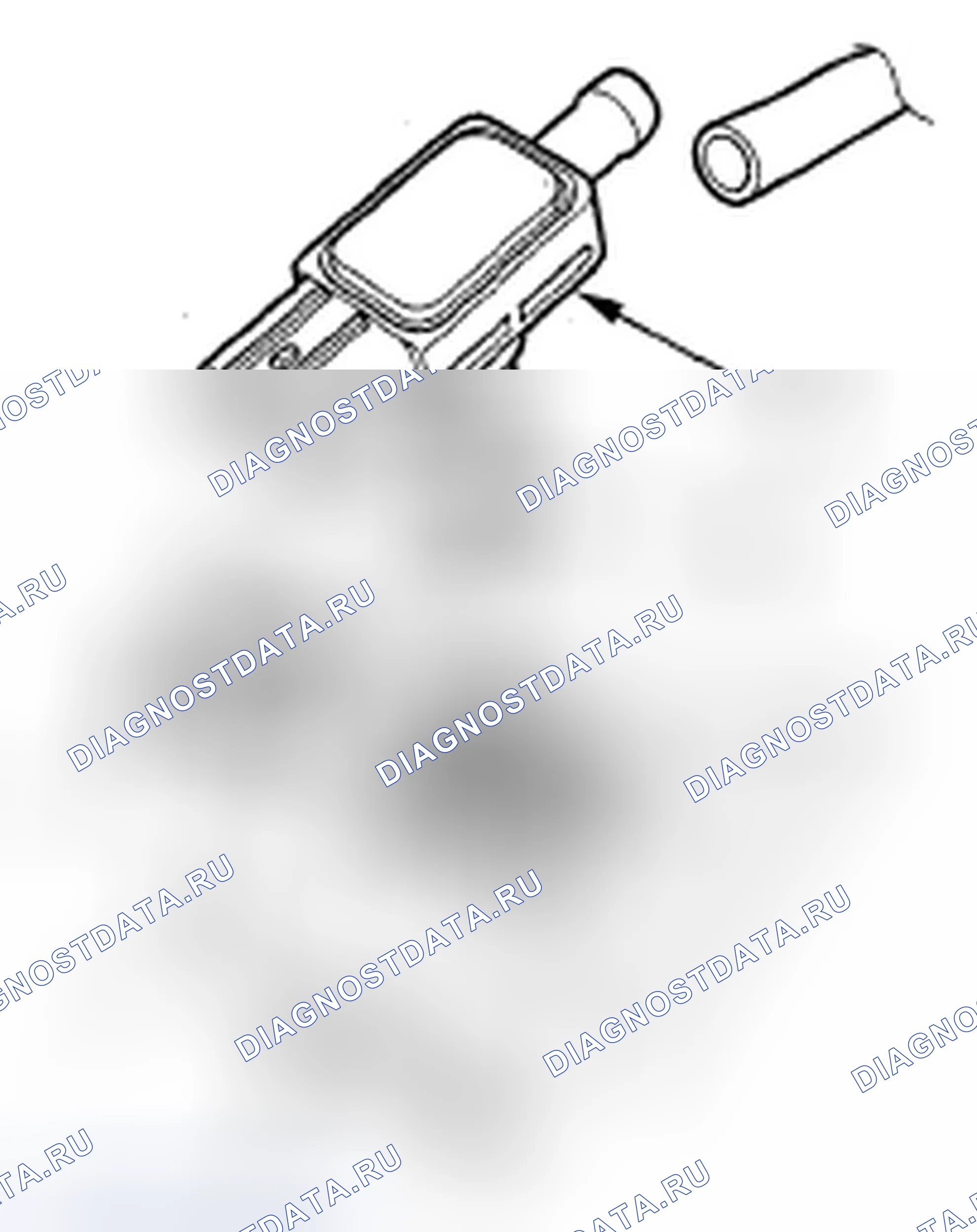 Рис. 98: Замена датчика FTP. Honda Odyssey IV