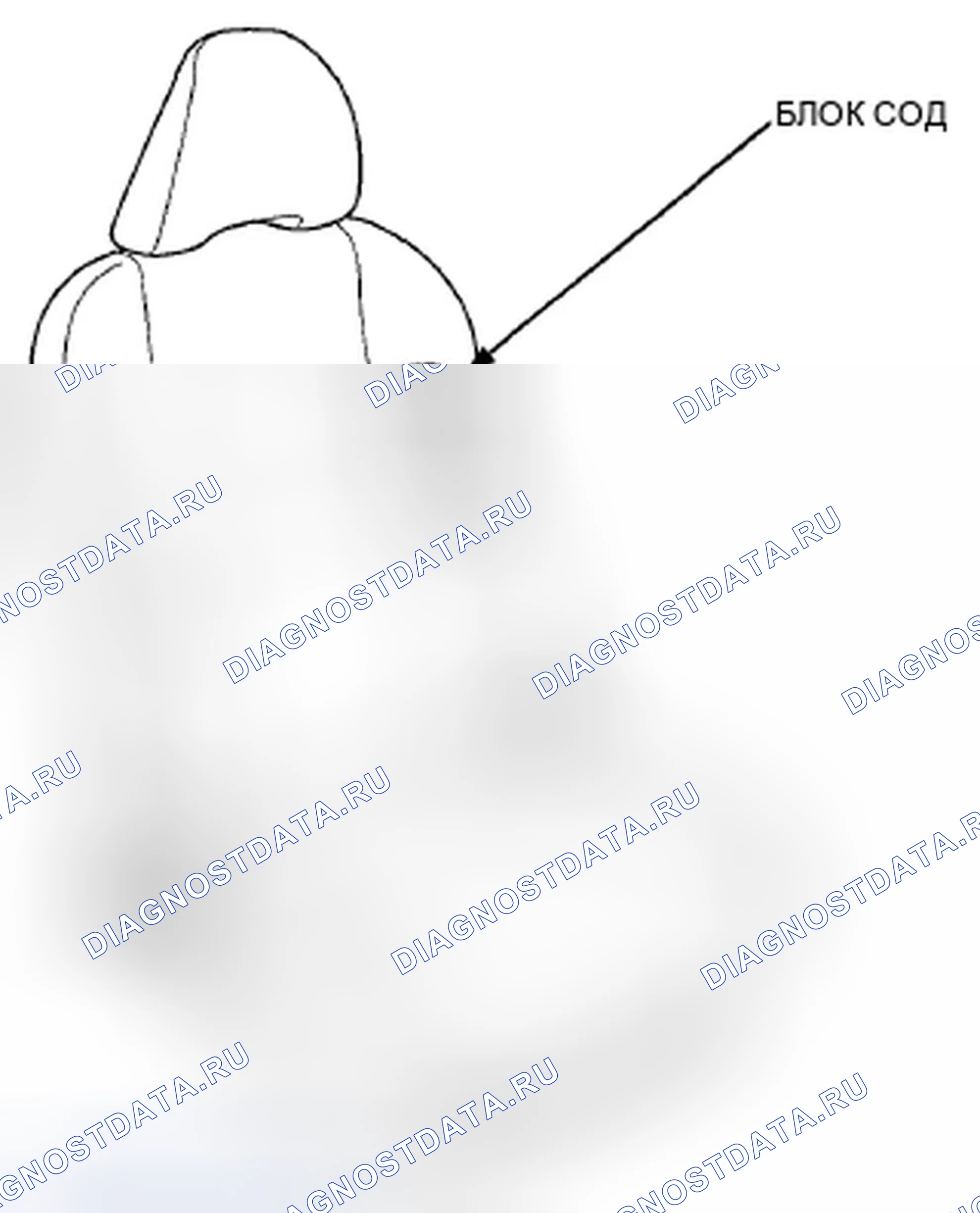 Рис. 384: Сиденье. Honda Insight ZE2