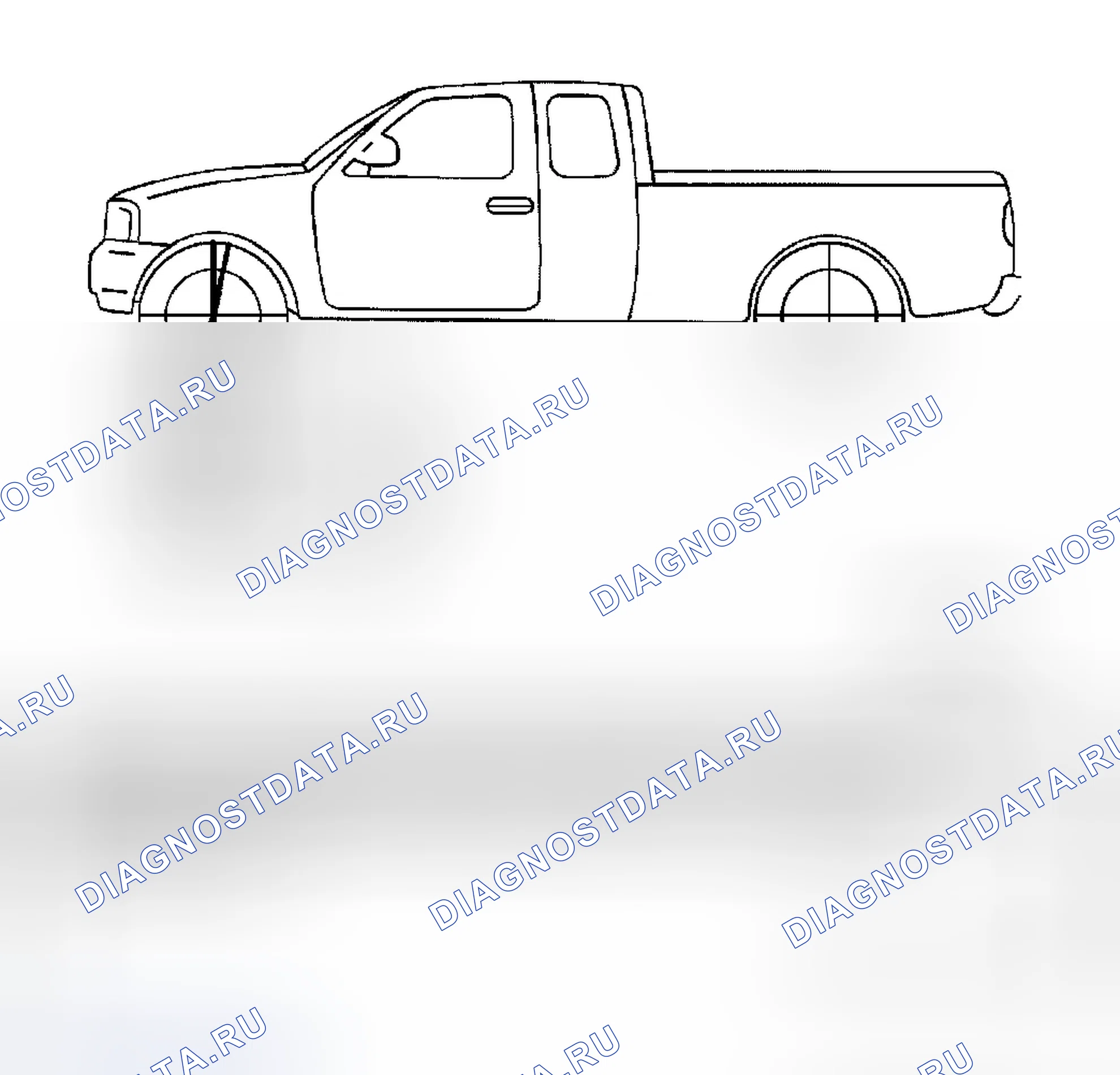 Рис. 172: Литник. Ford Pickup F350 Super Duty 