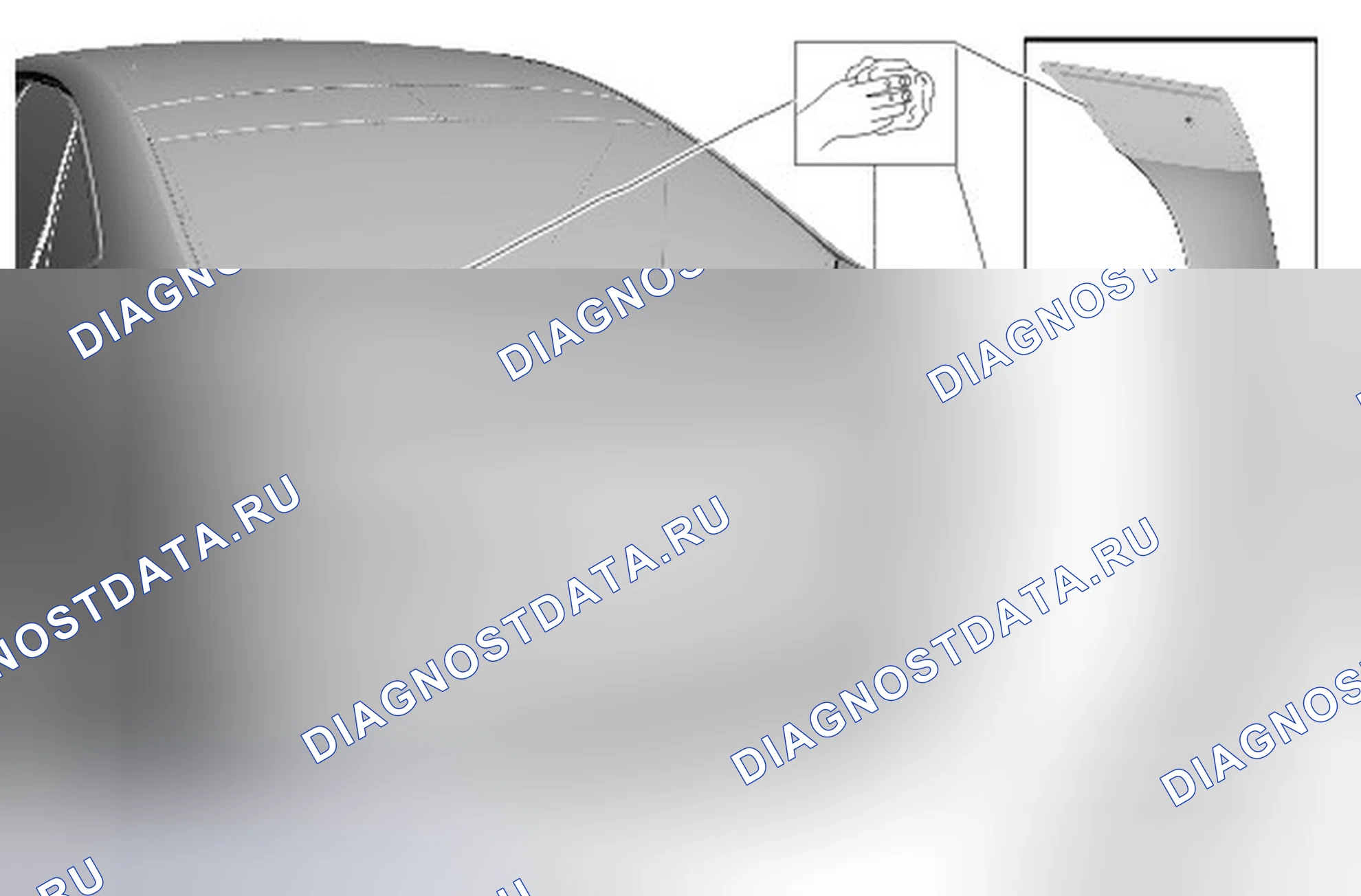 Как снять и установить задний спойлер. Ford Mondeo IV