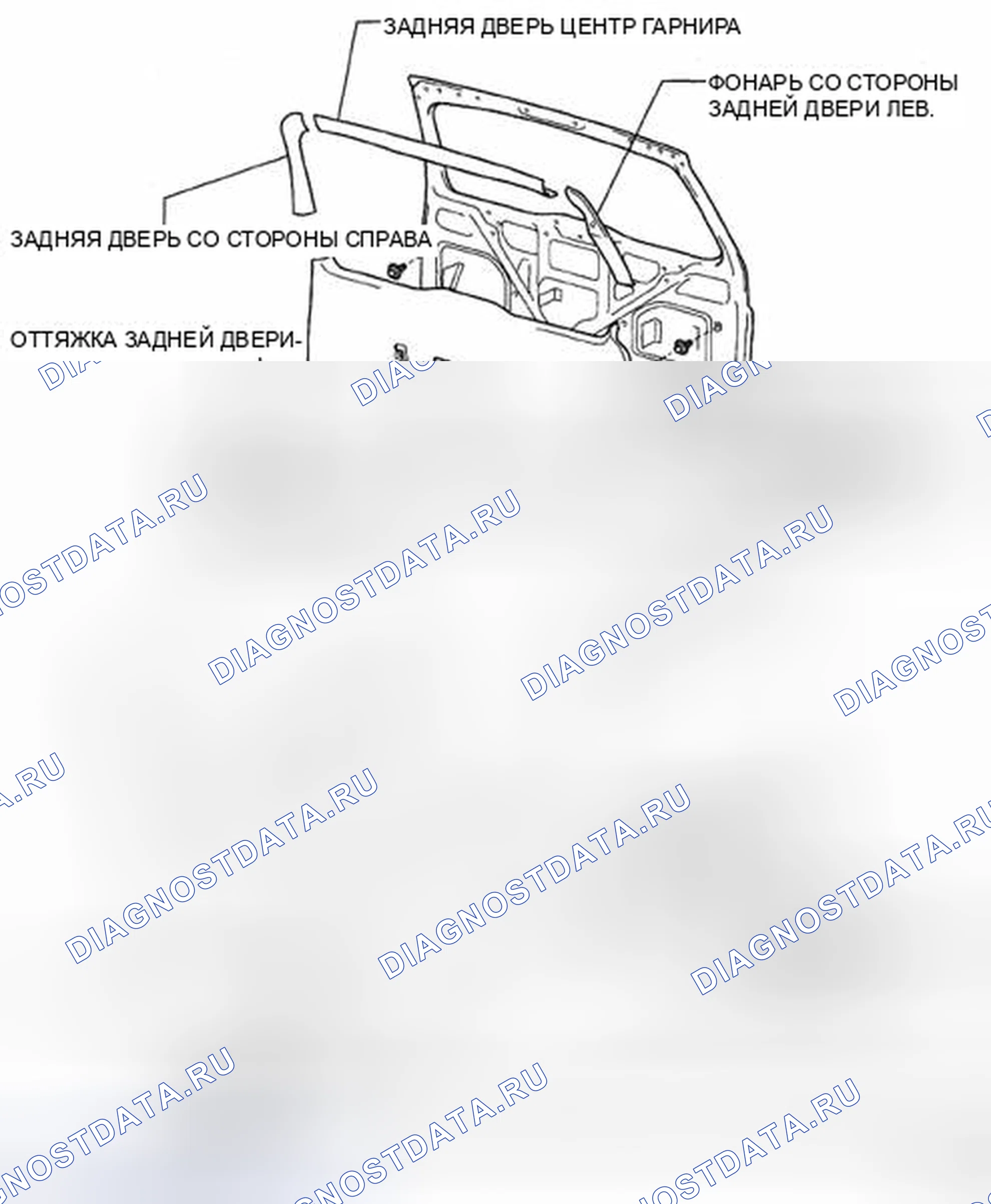 Рис. 63: КОМПОНЕНТЫ. Toyota Sienna II рестайлинг
