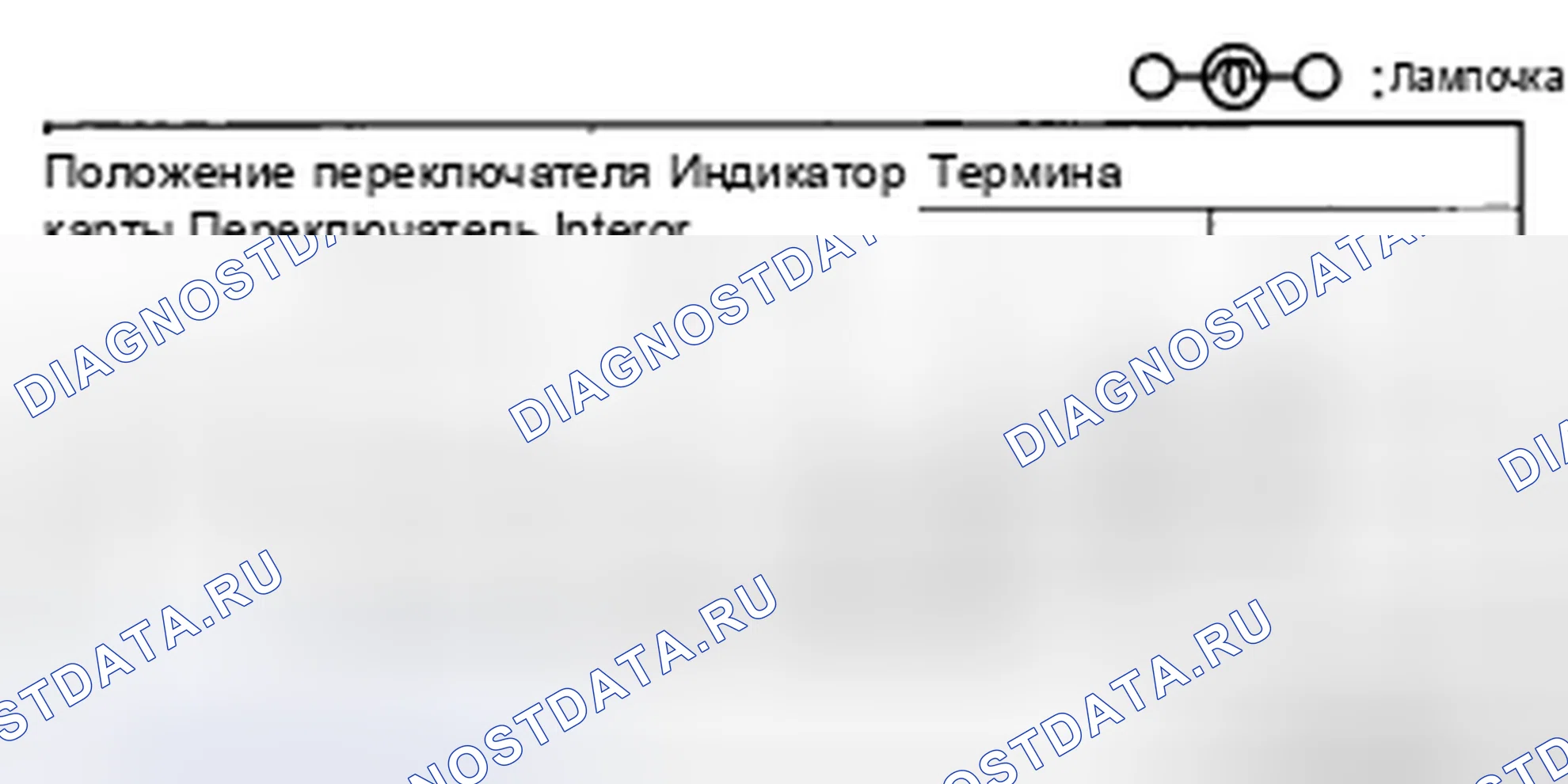 Рис. 49: ПРОВЕРКА СВЕТА КАРТЫ. Mazda RX-8 I рестайлинг