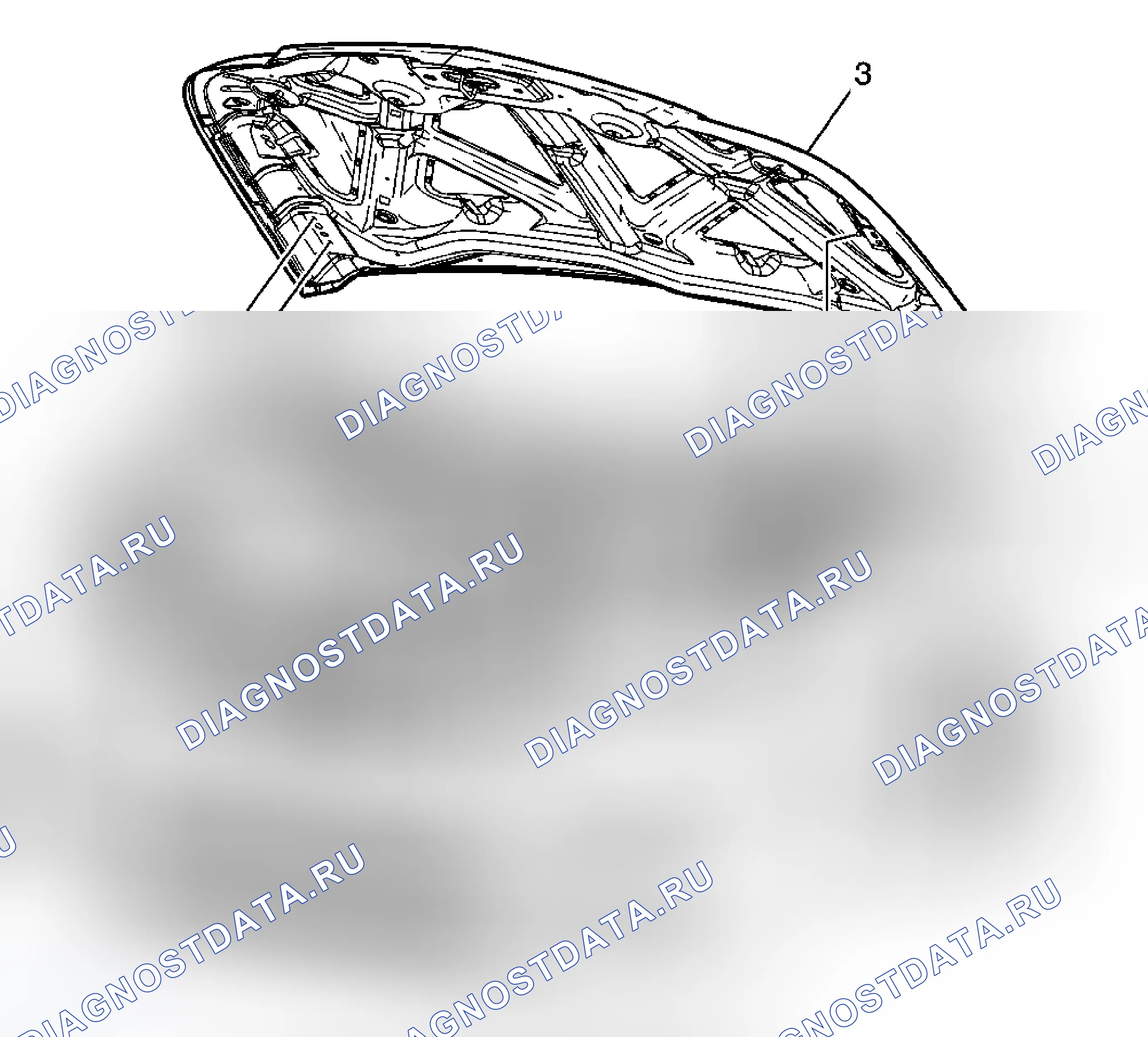 Рис. 1: Замена капота (торрент). Chevrolet Equinox I