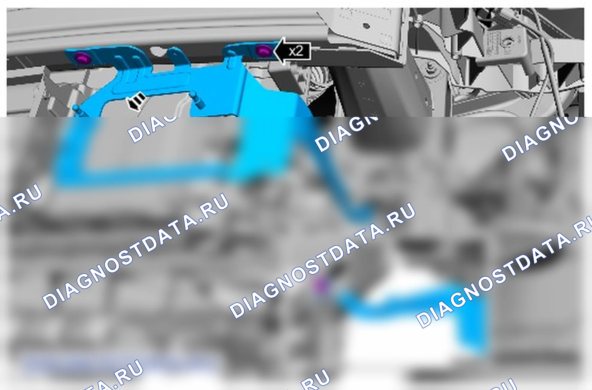 Как снять и установить модуль системы круиз-контроля (CCM). Ford Galaxy III