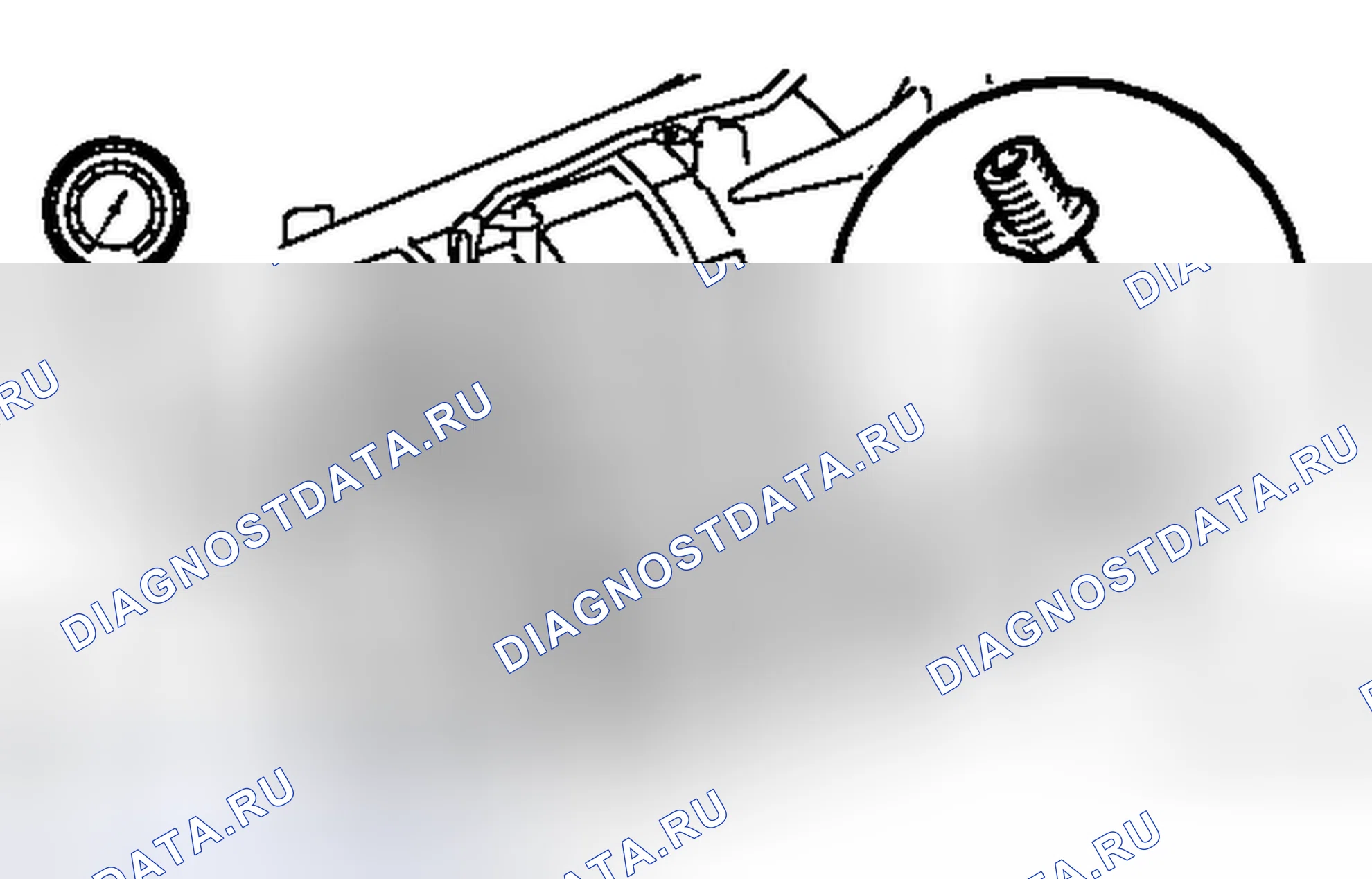 Рис. 18: ГИДРАВЛИЧЕСКИЕ ИСПЫТАНИЯ. Toyota 4Runner V