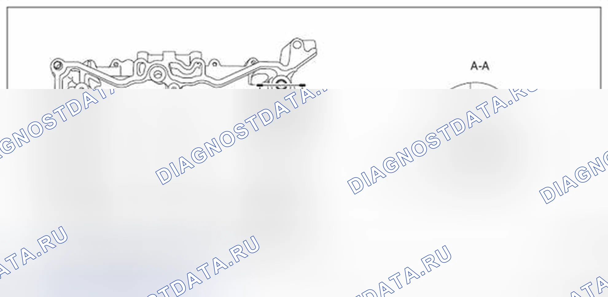 Рис. 298: ОПОРА КУЛАЧКОВАЯ ЛЕВАЯ. Subaru Outback BR рестайлинг