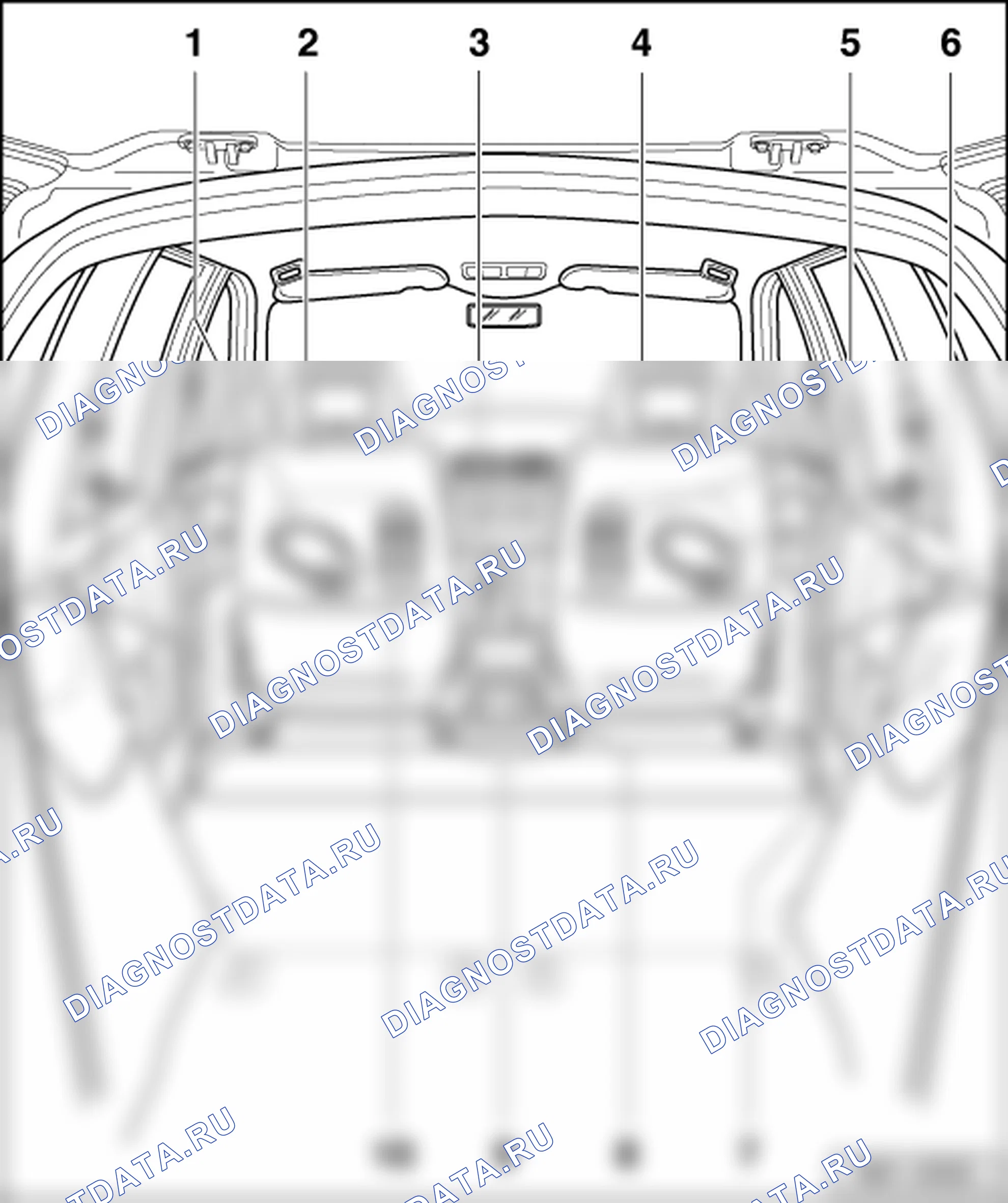 Мультимедийная система RSE (задние сиденья для развлечений). SEAT Alhambra I
