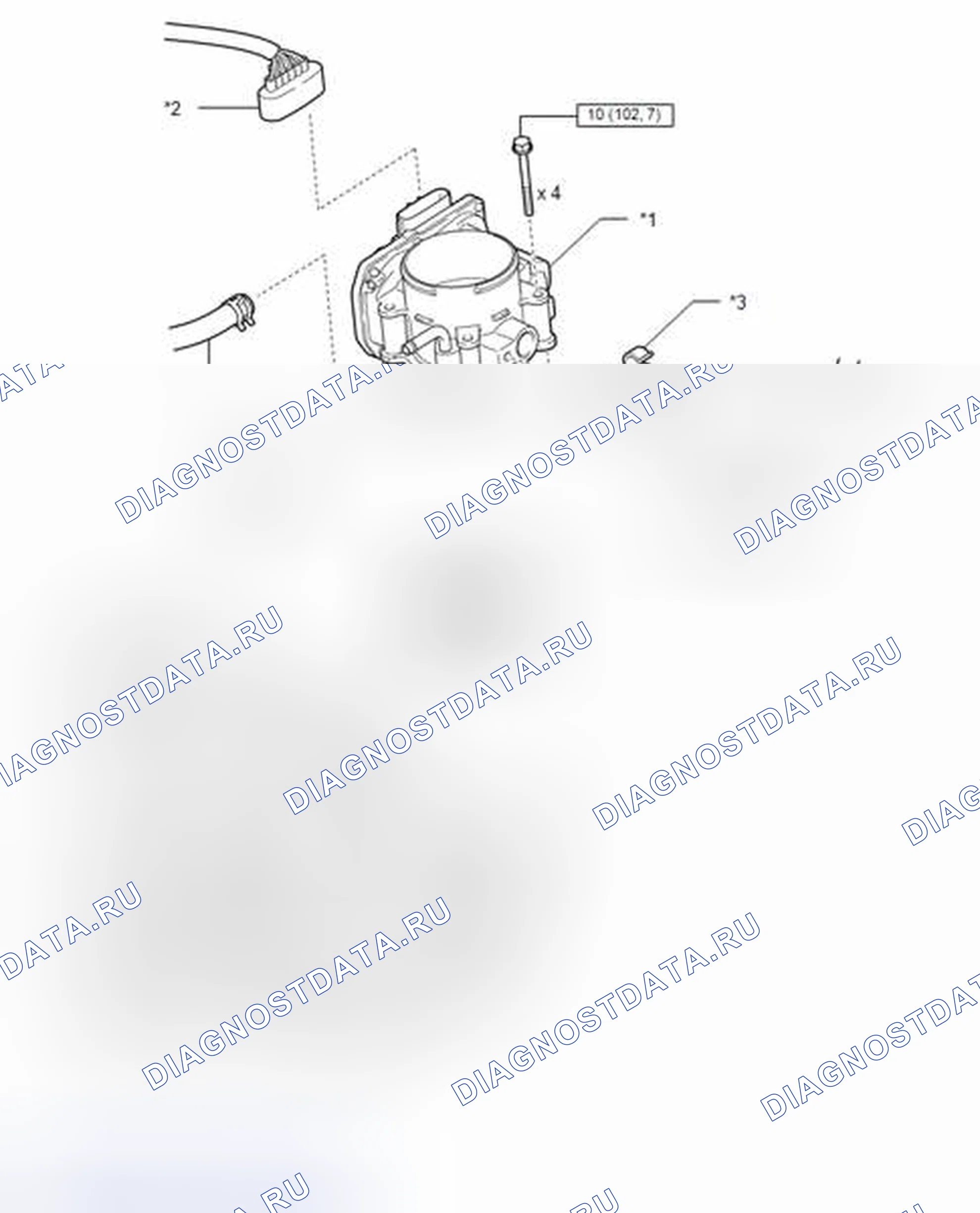Рис. 75: ИЛЛЮСТРАЦИЯ. Toyota Highlander III