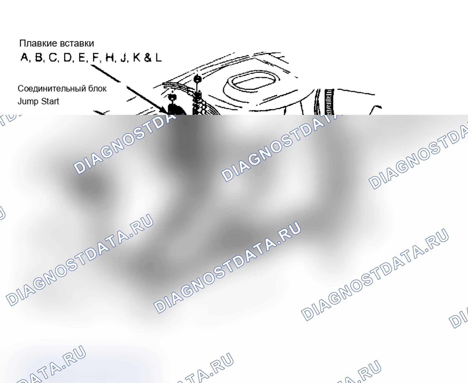 Рис. 6: Расположение компонентов (6 из 12). Pontiac Bonneville VIII