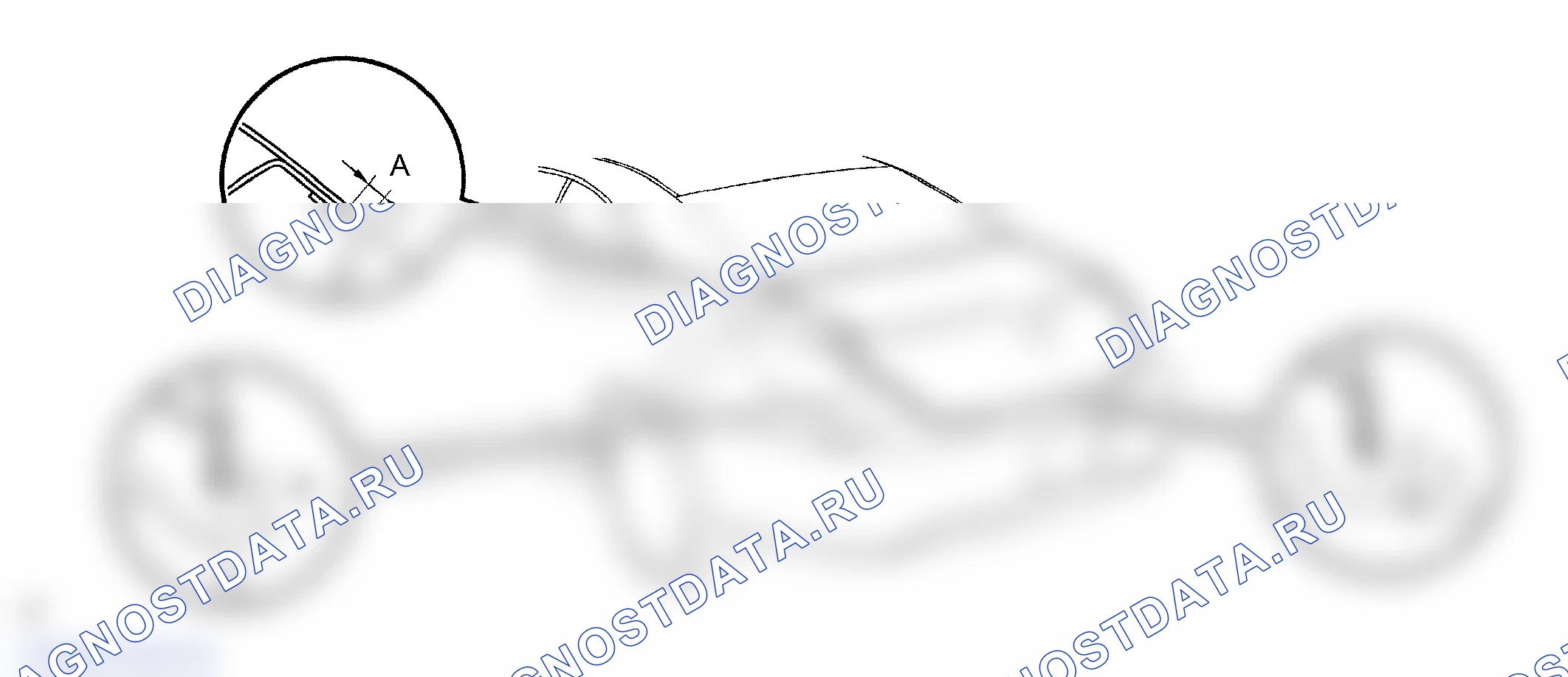 Рис. 68: ПРОВЕРКА наружных кузовных панелей. Toyota Camry Solara II