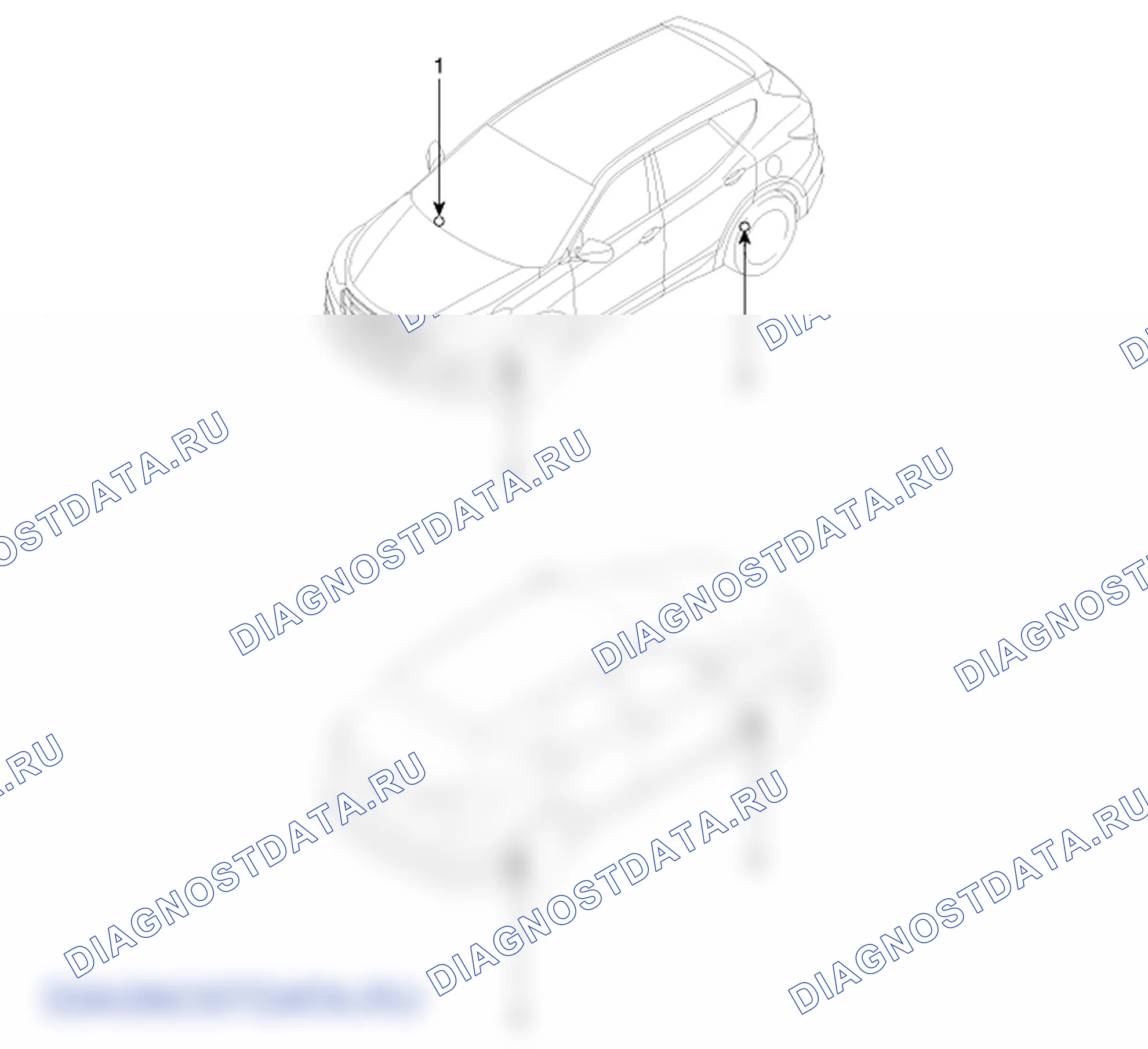 Компоненты и их расположение. Hyundai Santafe Sport DMA