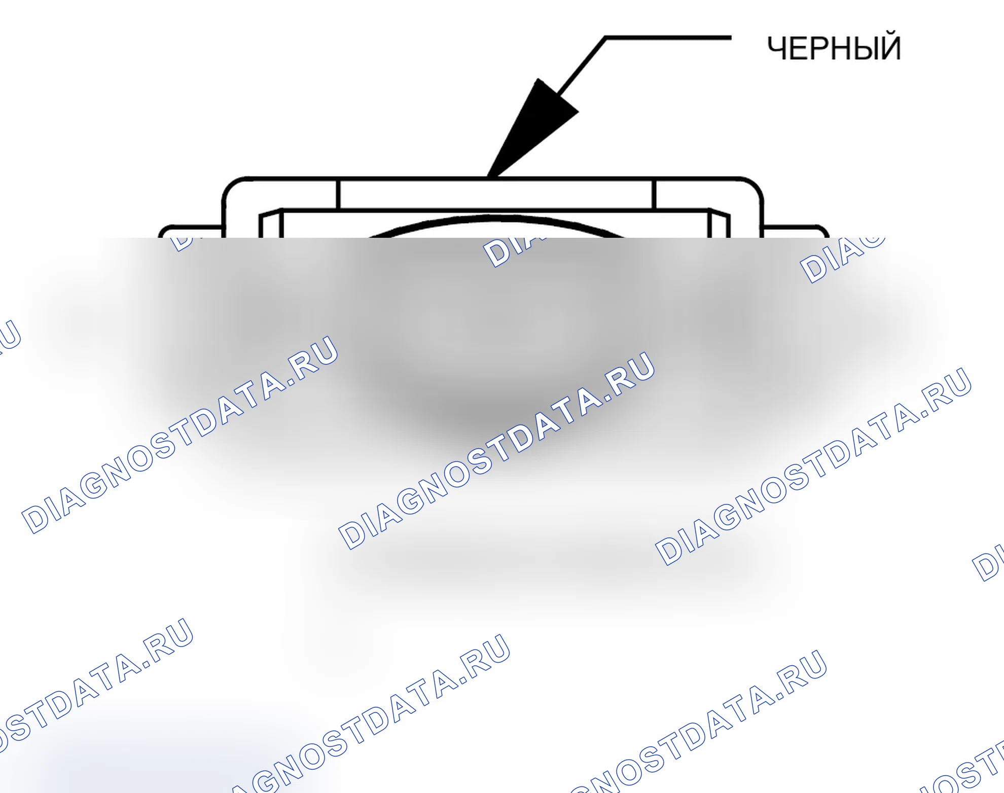 Рис. 130: Вид с торца топливного инжектора 3. Chrysler Crossfire I final