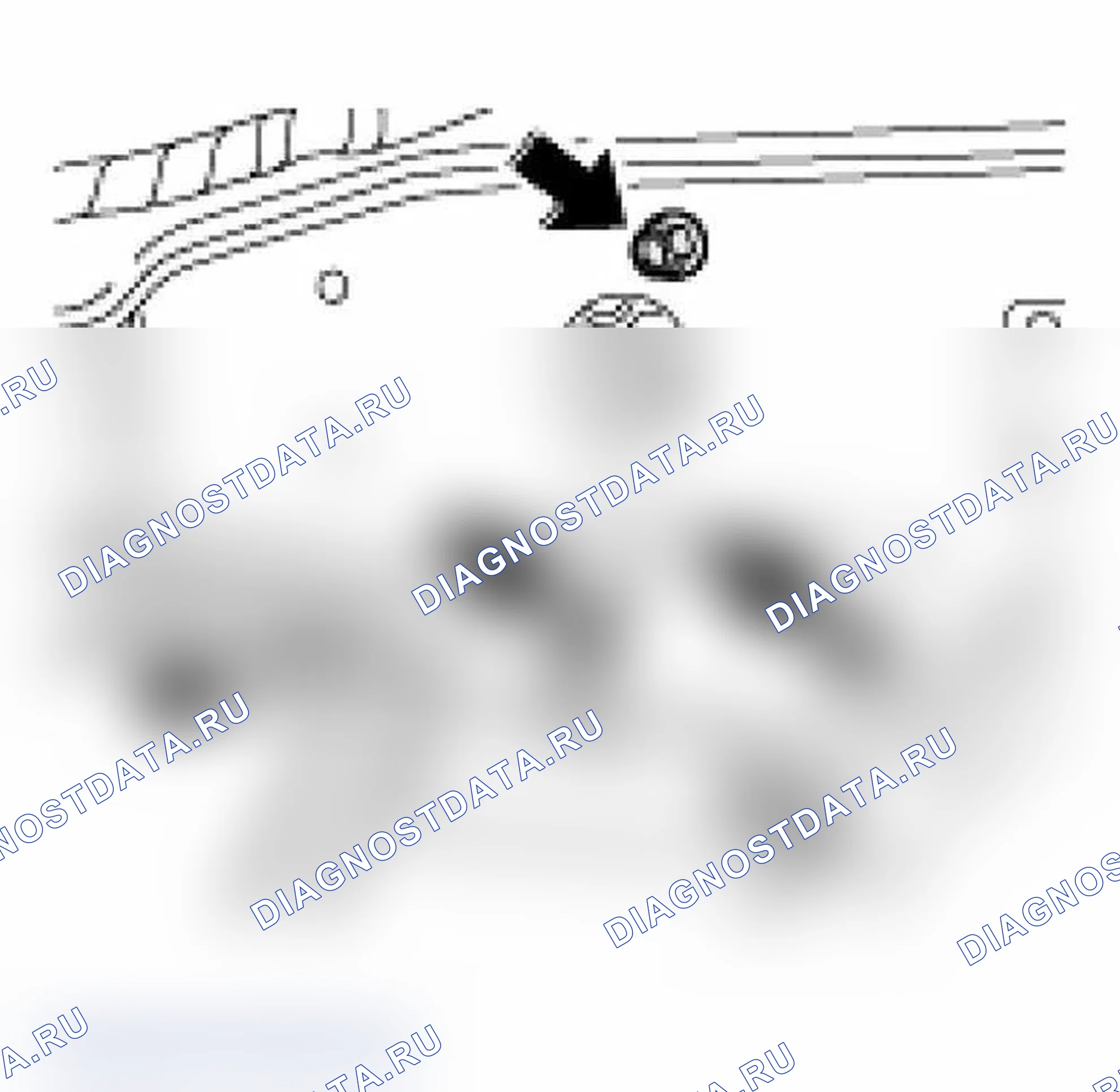 Рис. 8: Снятие двигателя стеклоподъемника. Porsche Boxster S 986