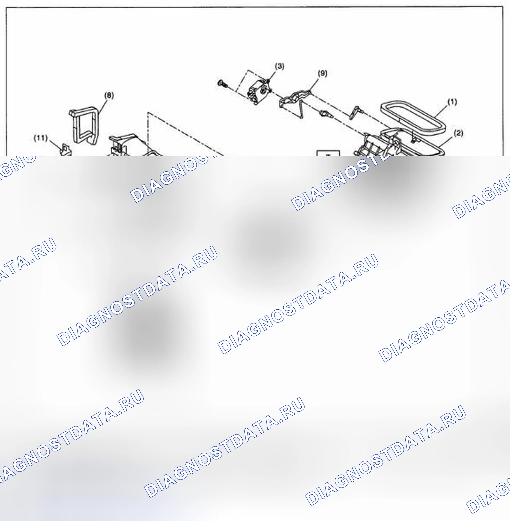 Рис. 80: БЛОК ДВИГАТЕЛЯ ВОЗДУХОДУВКИ. Subaru Impreza GH