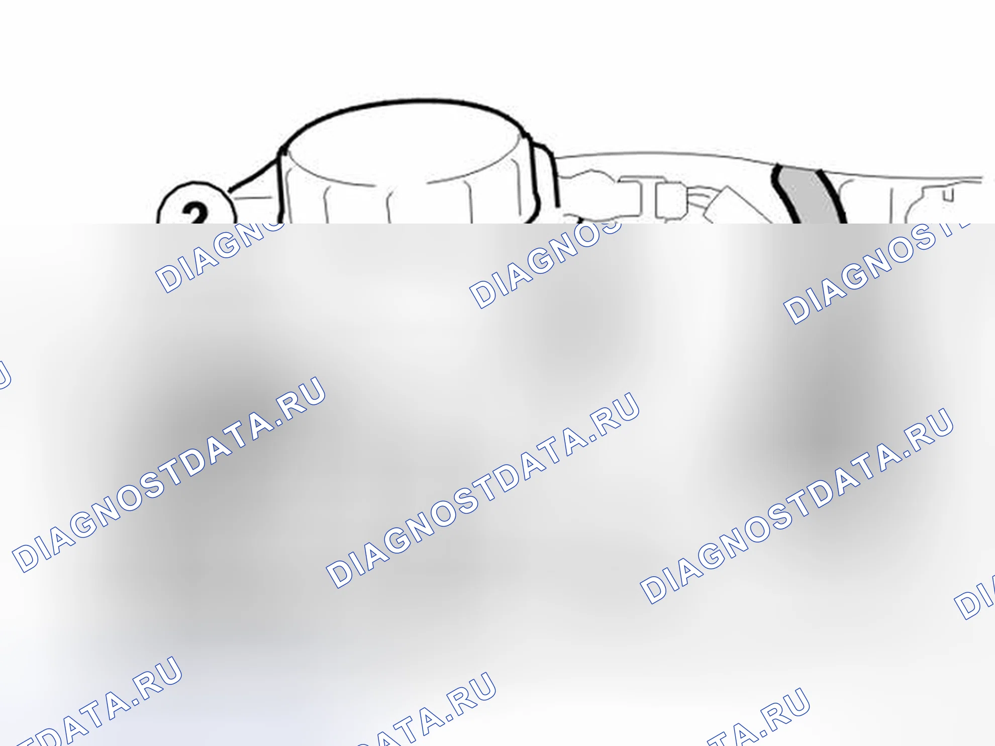 Рис. 89: ДЕМОНТАЖ ДАТЧИКА ПЕДАЛИ. Volvo V50 I