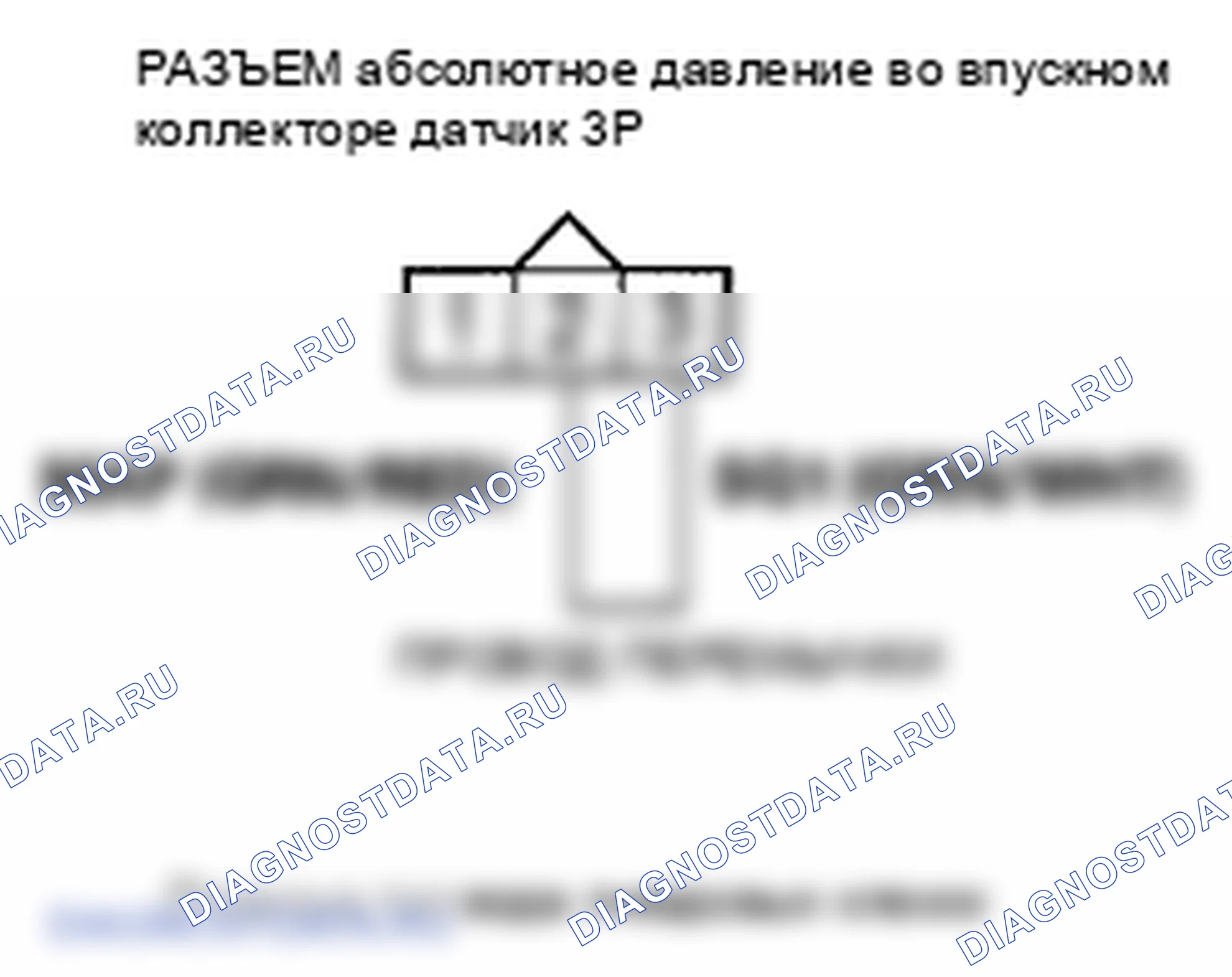 Рис. 68: P0108 расшифровка кода ошибки: высоковольтная цепь датчика абсолютное давление во впускном коллекторе. Honda Pilot II