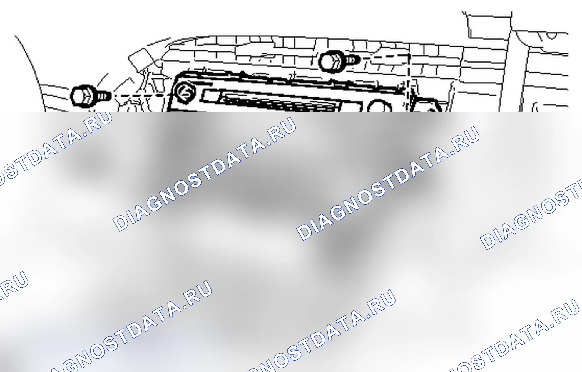 Рис. 159: ДЕМОНТАЖ. Toyota Prius PHV pre-III