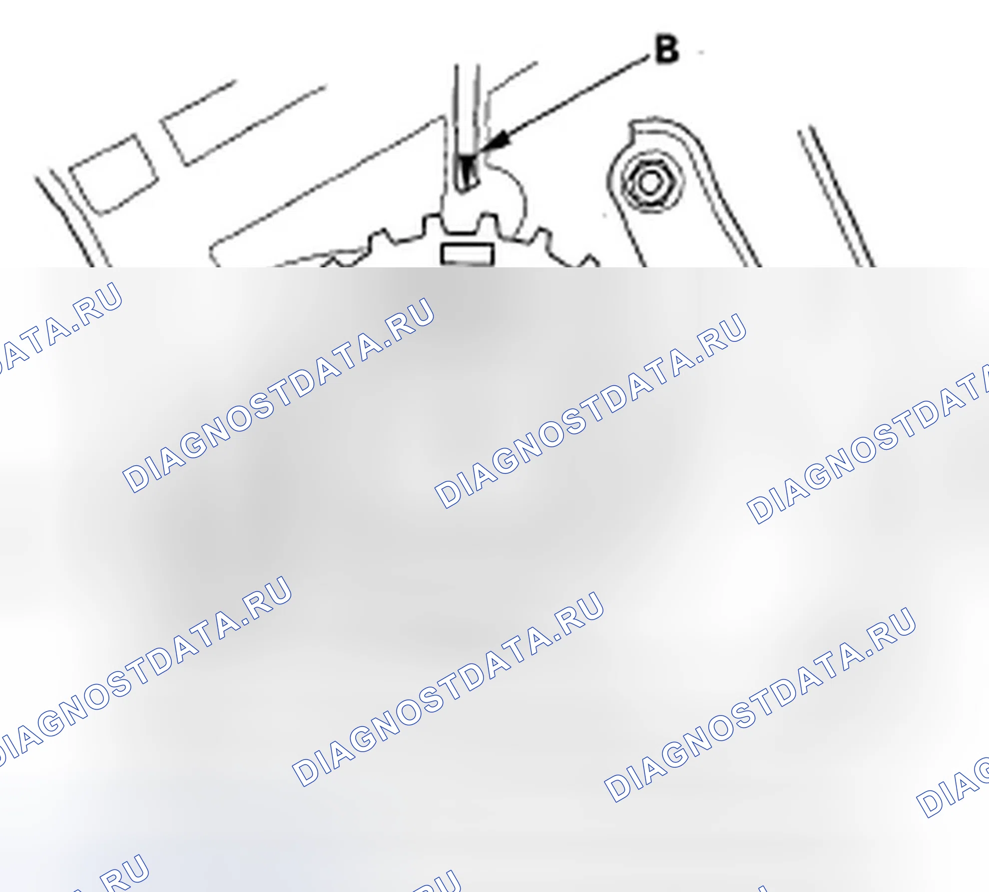 Рис. 349: Замена ремня ГРМ. Honda Odyssey IV