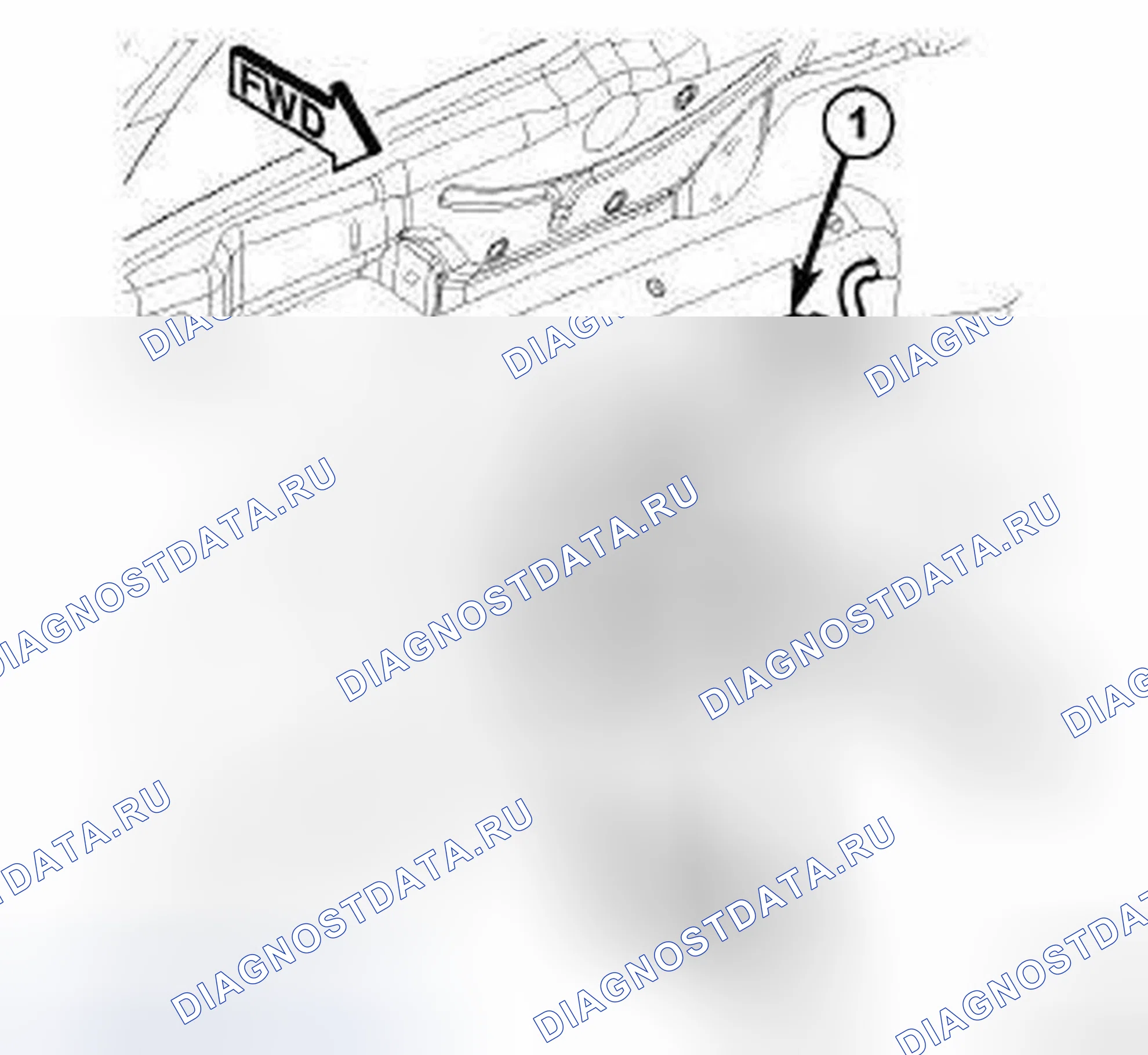 Рис. 32: УСТАНОВКА. Chrysler Town & Country V рестайлинг