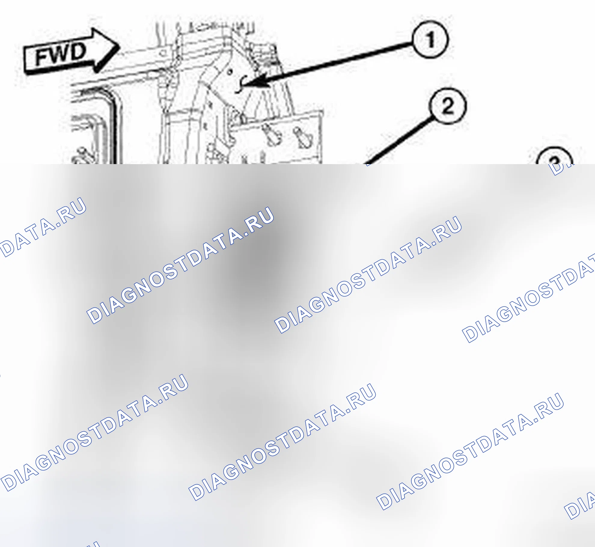 Рис. 19: ДЕМОНТАЖ. Chrysler Town & Country V рестайлинг