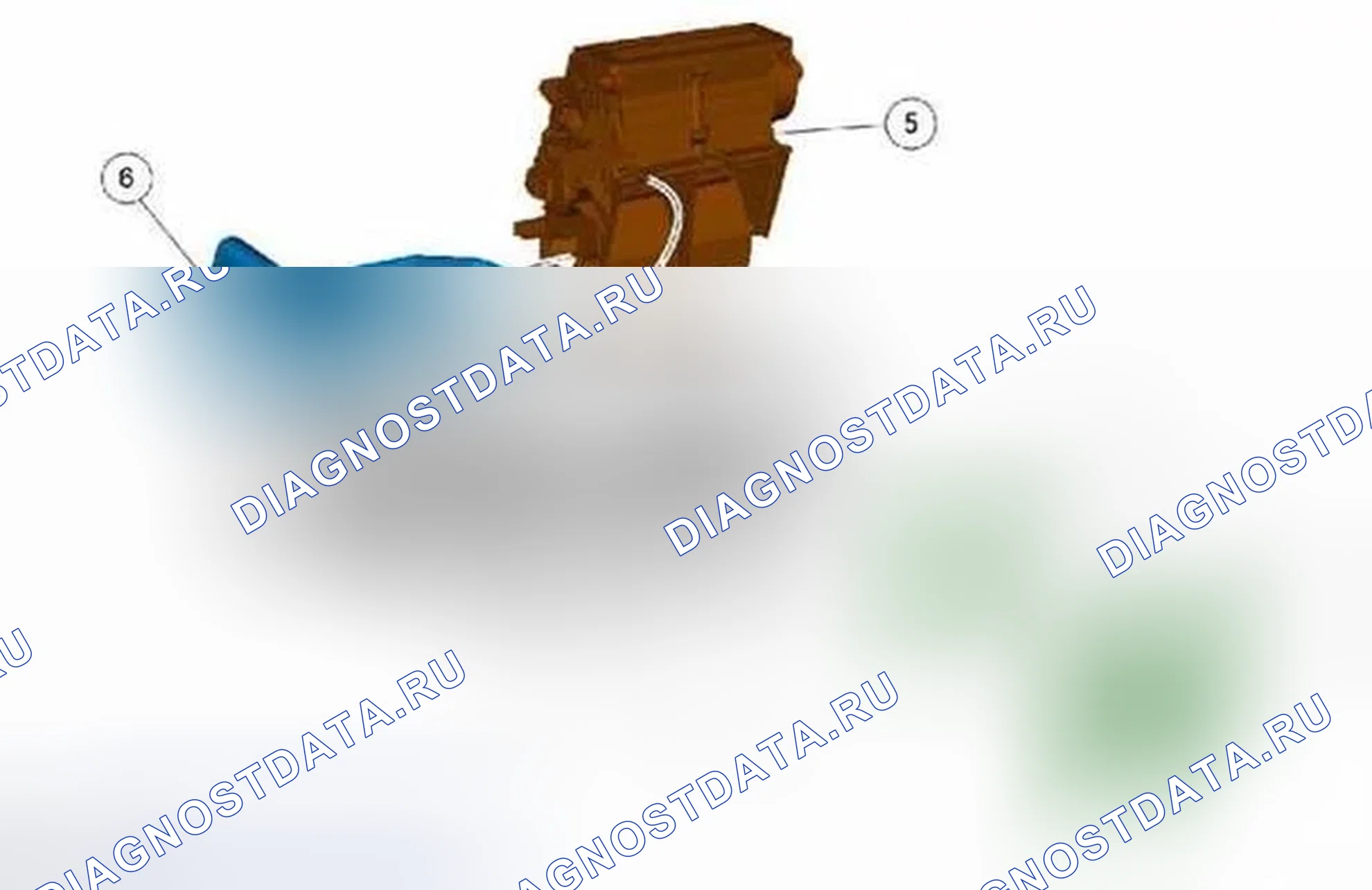 Рис. 57: Разнесенный вид. Ford Explorer V
