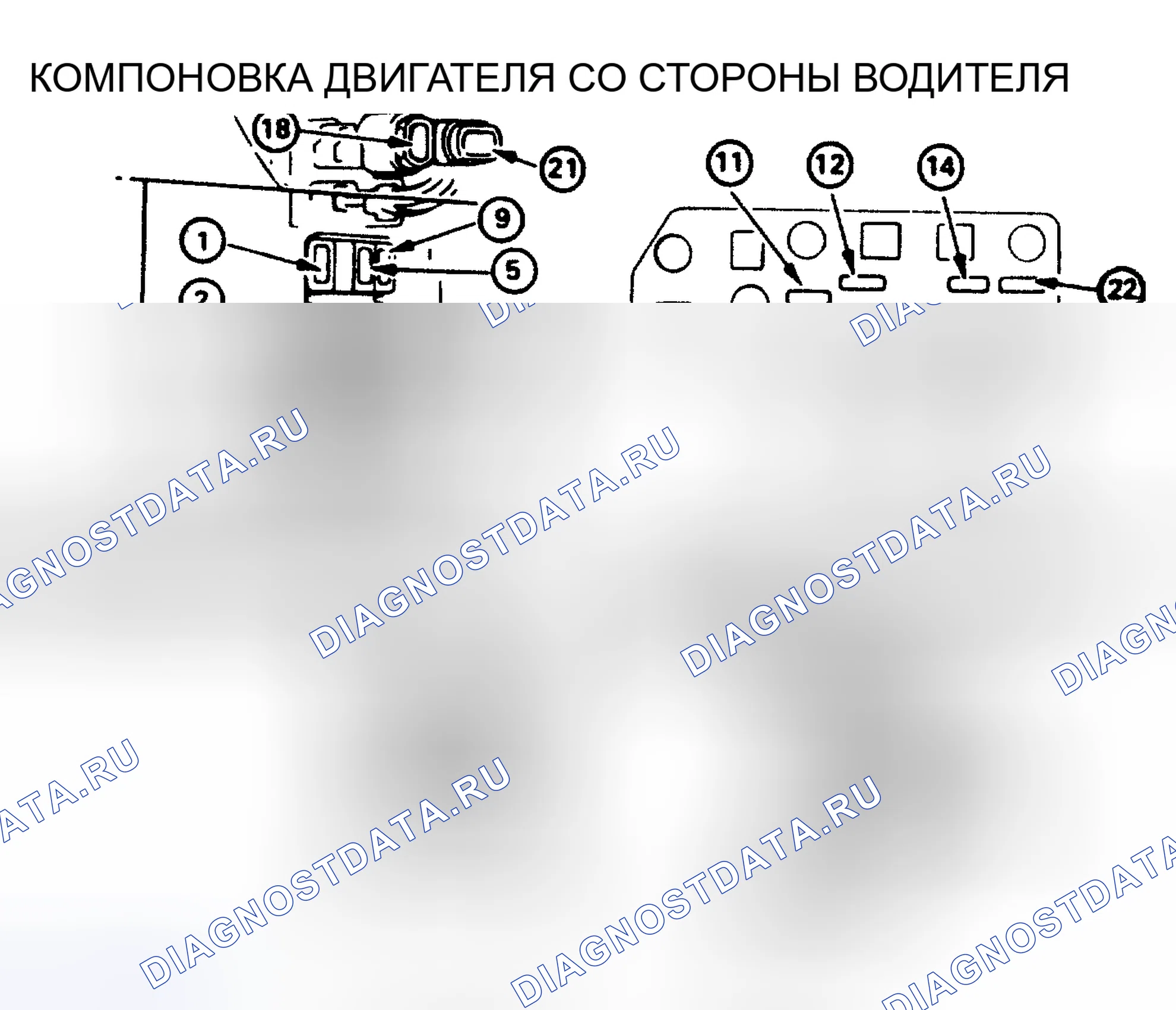 Рис. 4: Идентификация предохранителей и цепей. Chevrolet Nova V