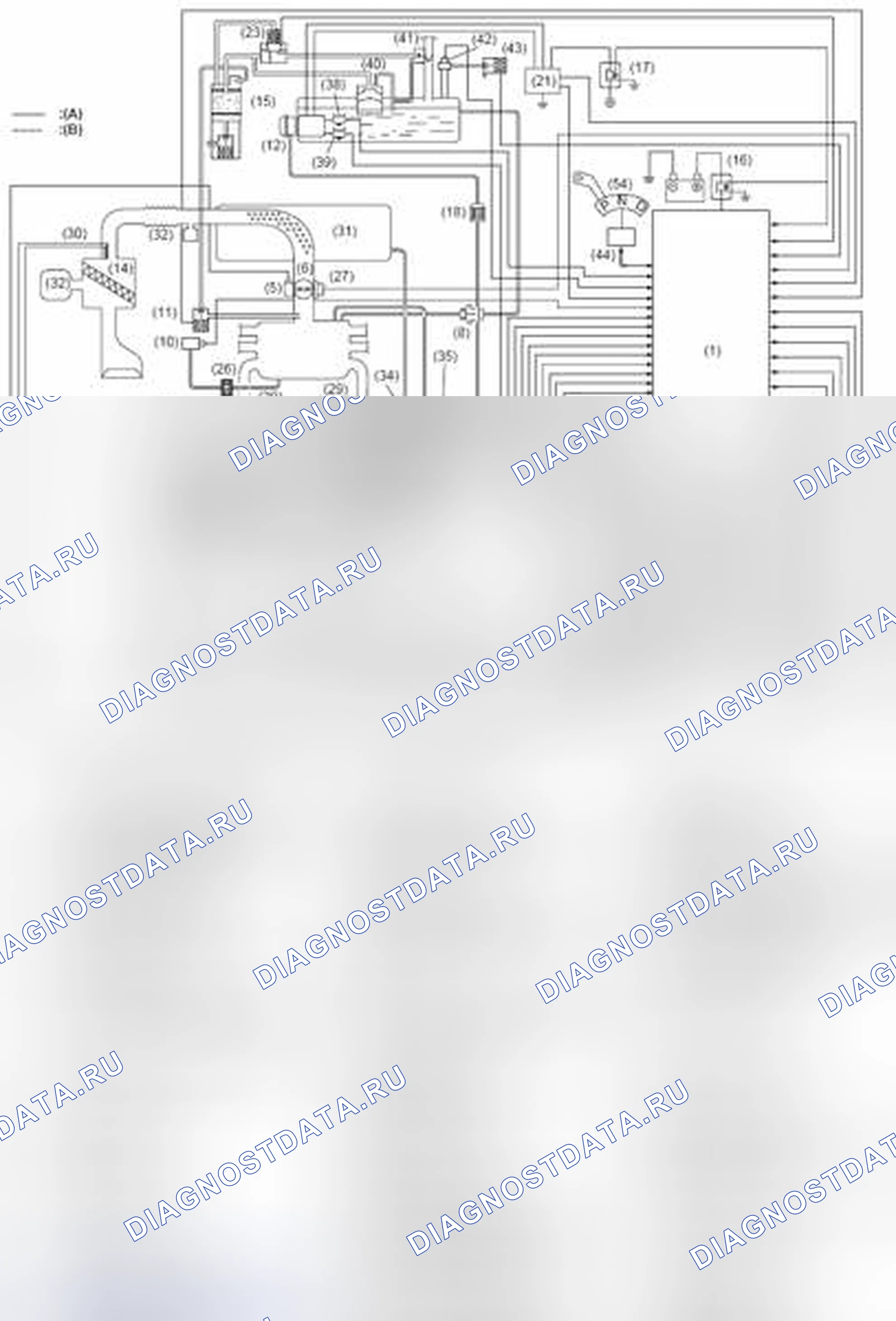 Рис. 21: Принципиальные схемы. Subaru Legacy BM/BR