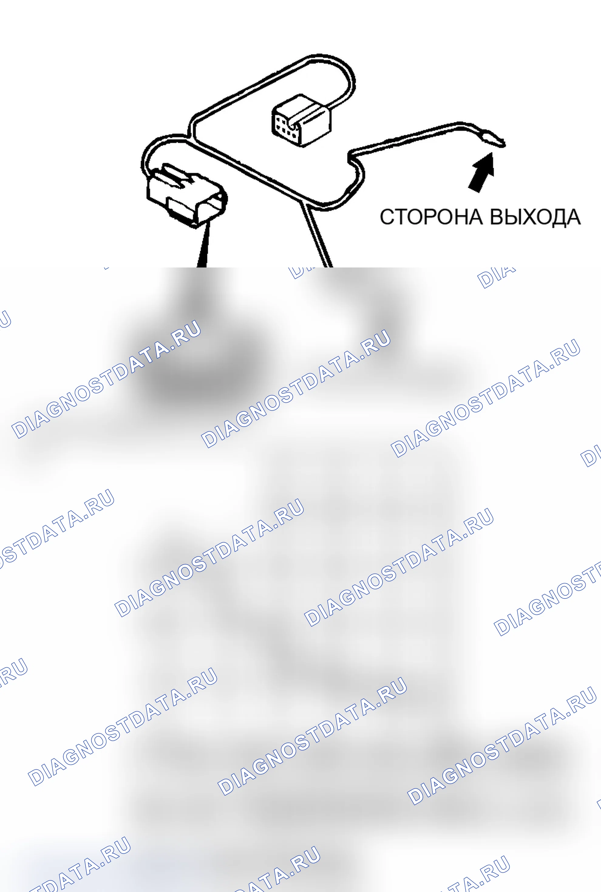 Рис. 216: СТОРОНА ВЫХОДА. Mitsubishi Lancer Ralliart IX рестайлинг