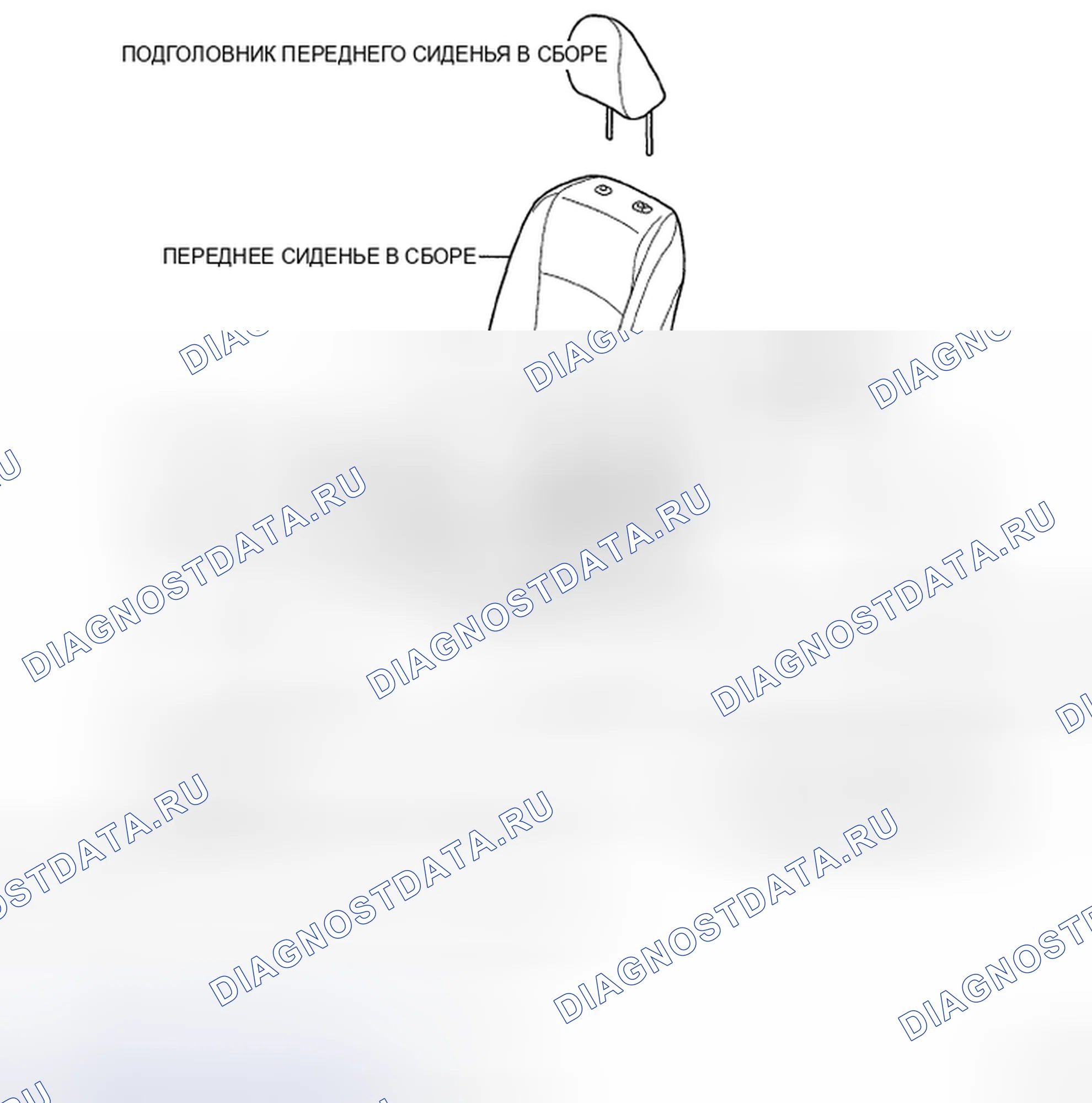 Рис. 39: КОМПОНЕНТЫ. Toyota Highlander II