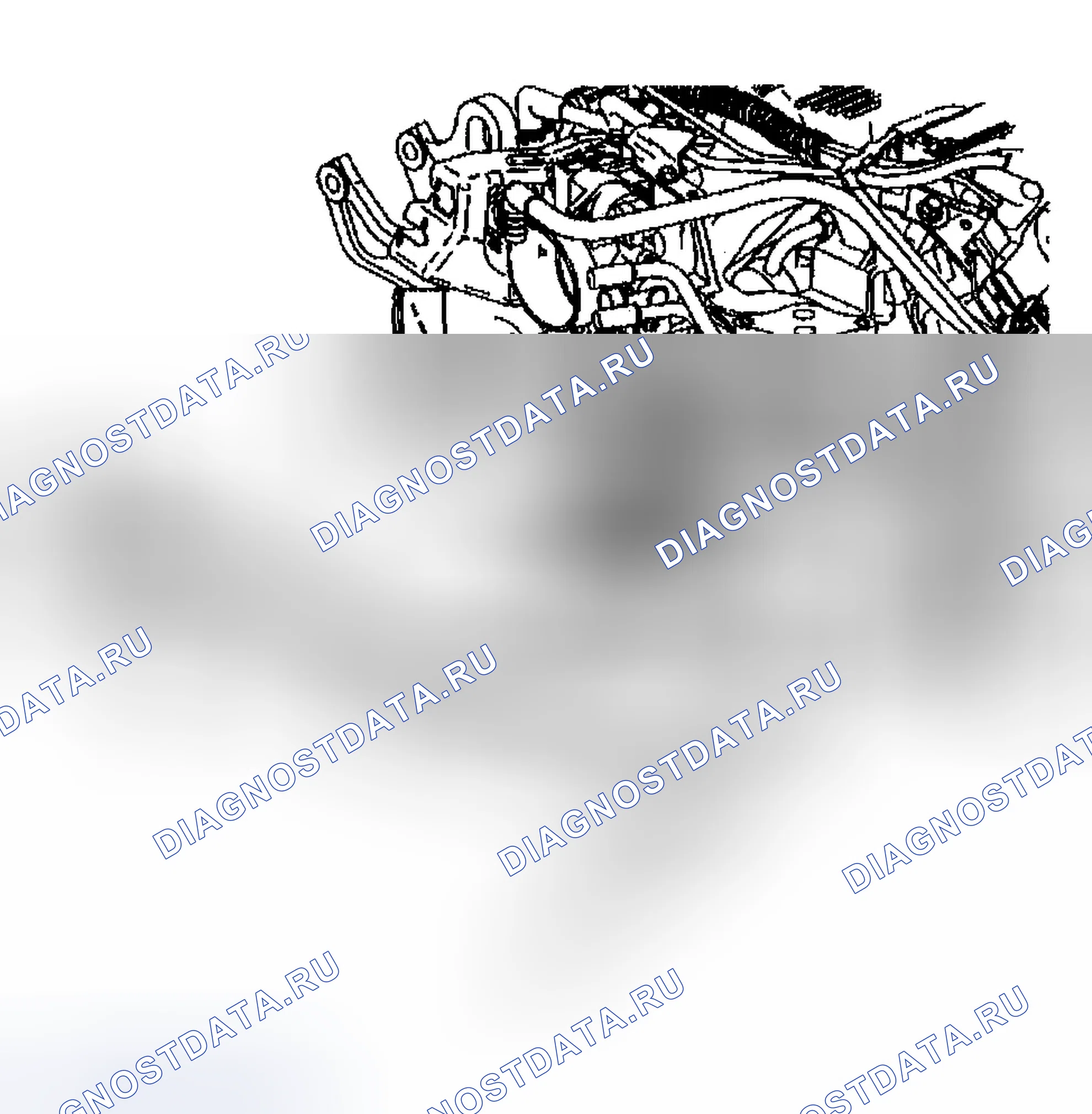 Рис. 5: Порядок демонтажа. Buick Century VI