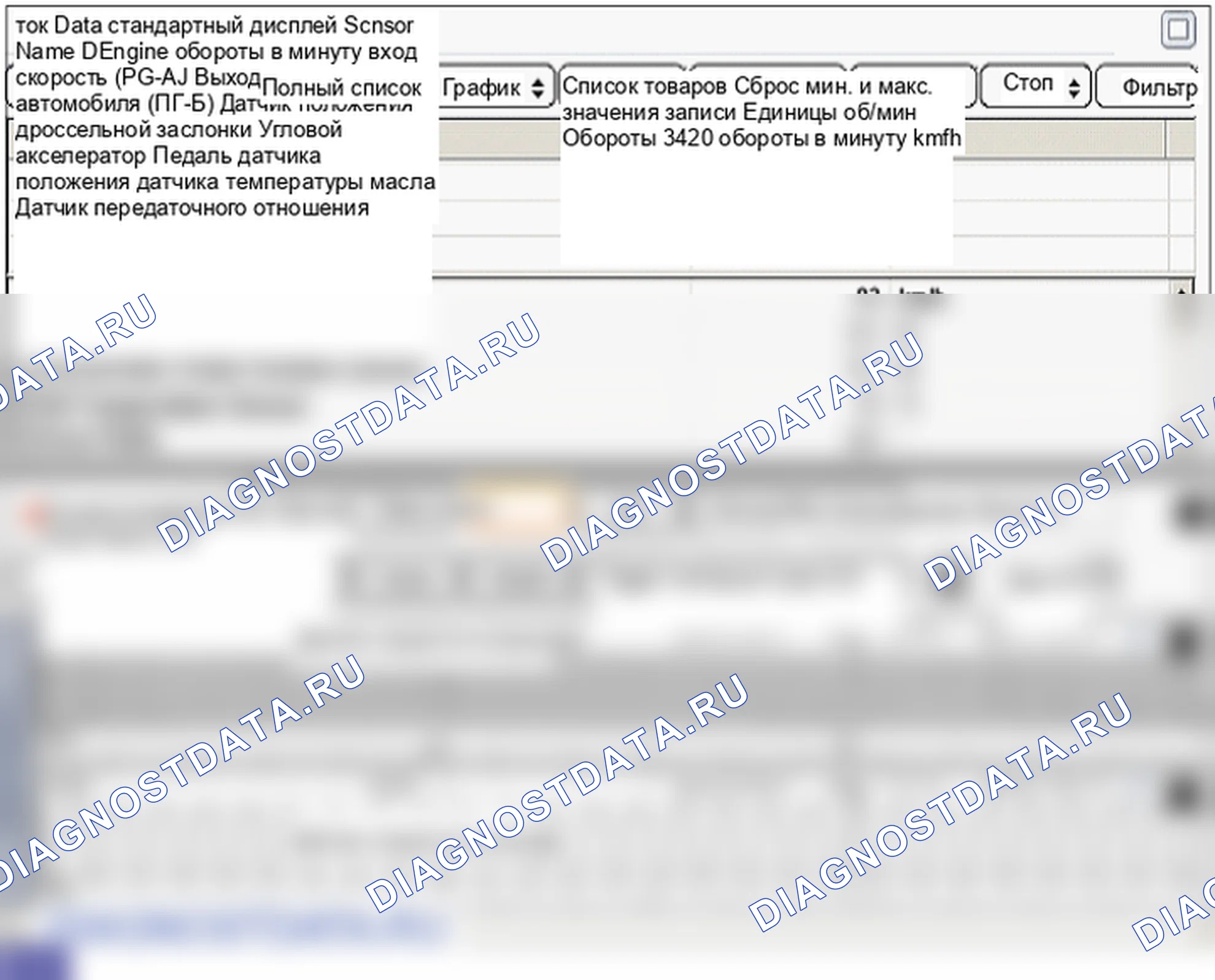 Анализ формы сигнала и данных — Датчик скорости на выходе. Hyundai GRAND i10/Xcent BA