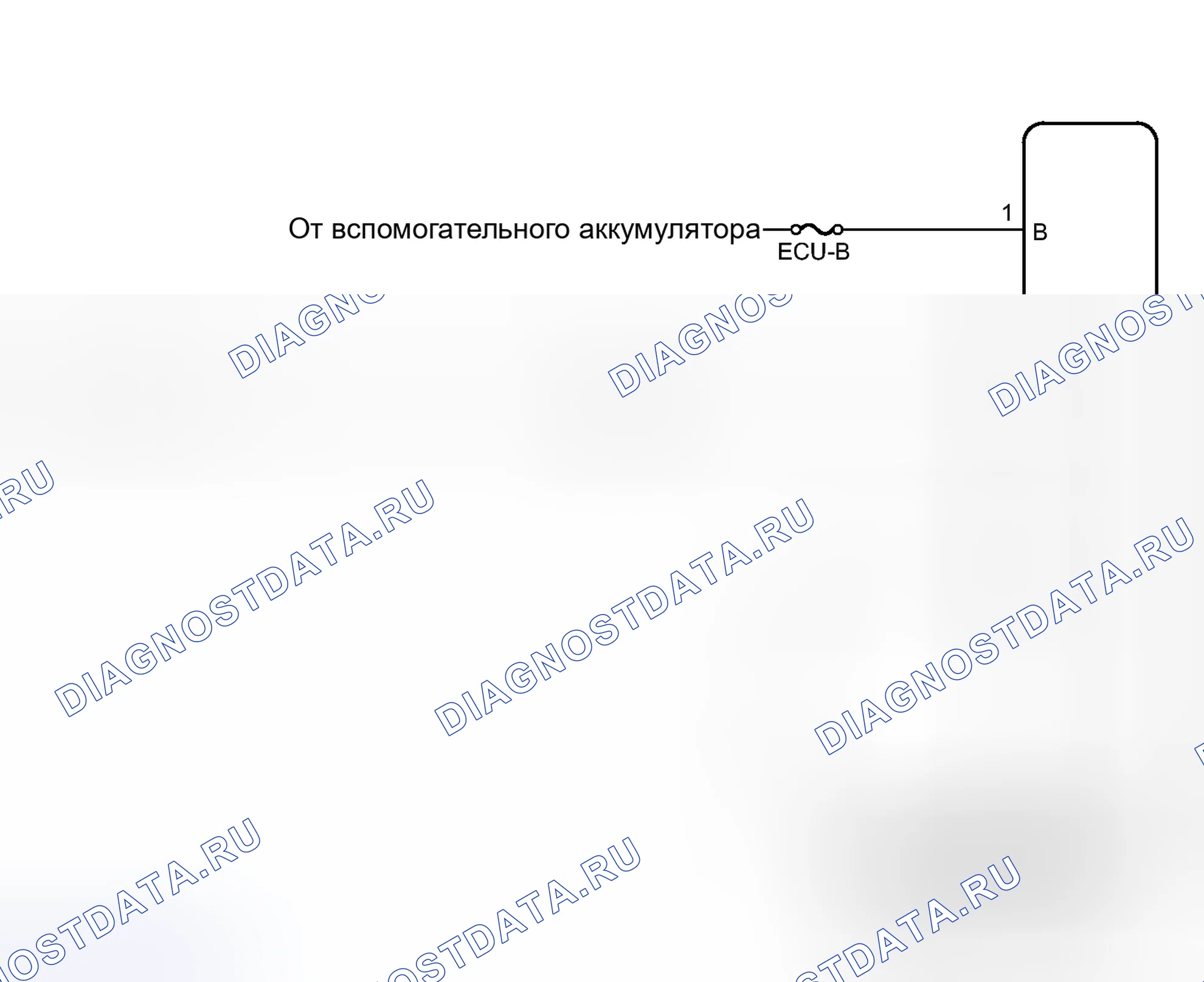 Рис. 36: электросхема. Toyota Prius V I