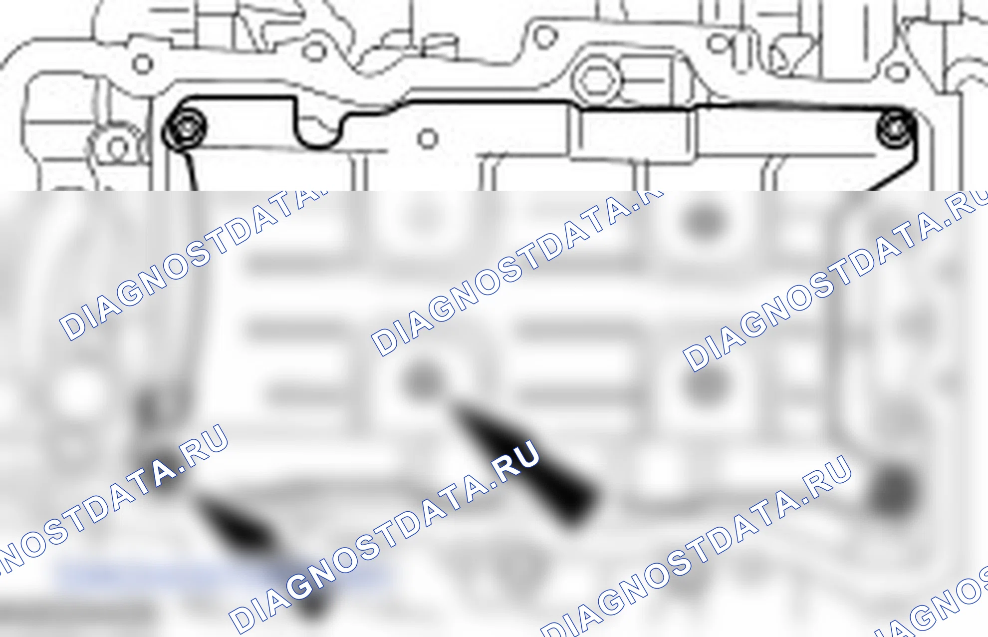 Разборка двигателя. Ford Mondeo III