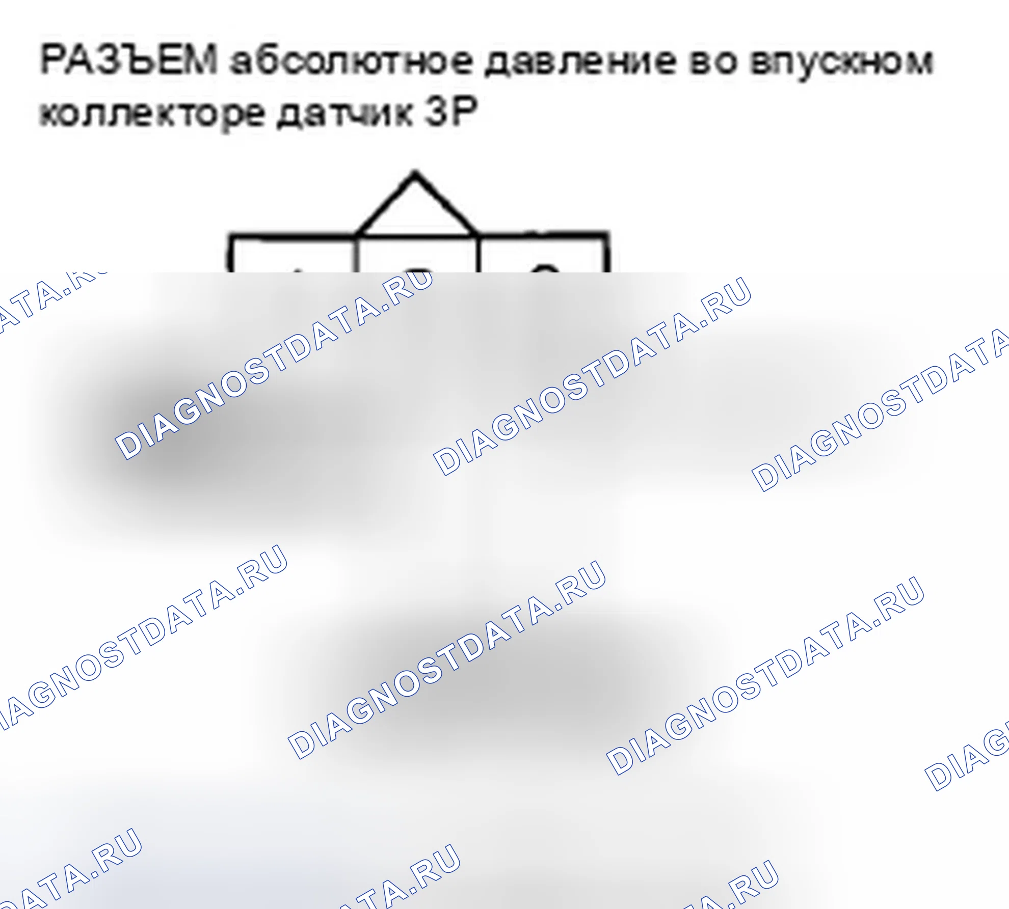 Рис. 236: расшифровка кода ошибки P0108: Высоковольтная цепь датчика абсолютное давление во впускном коллекторе. Honda Odyssey IV