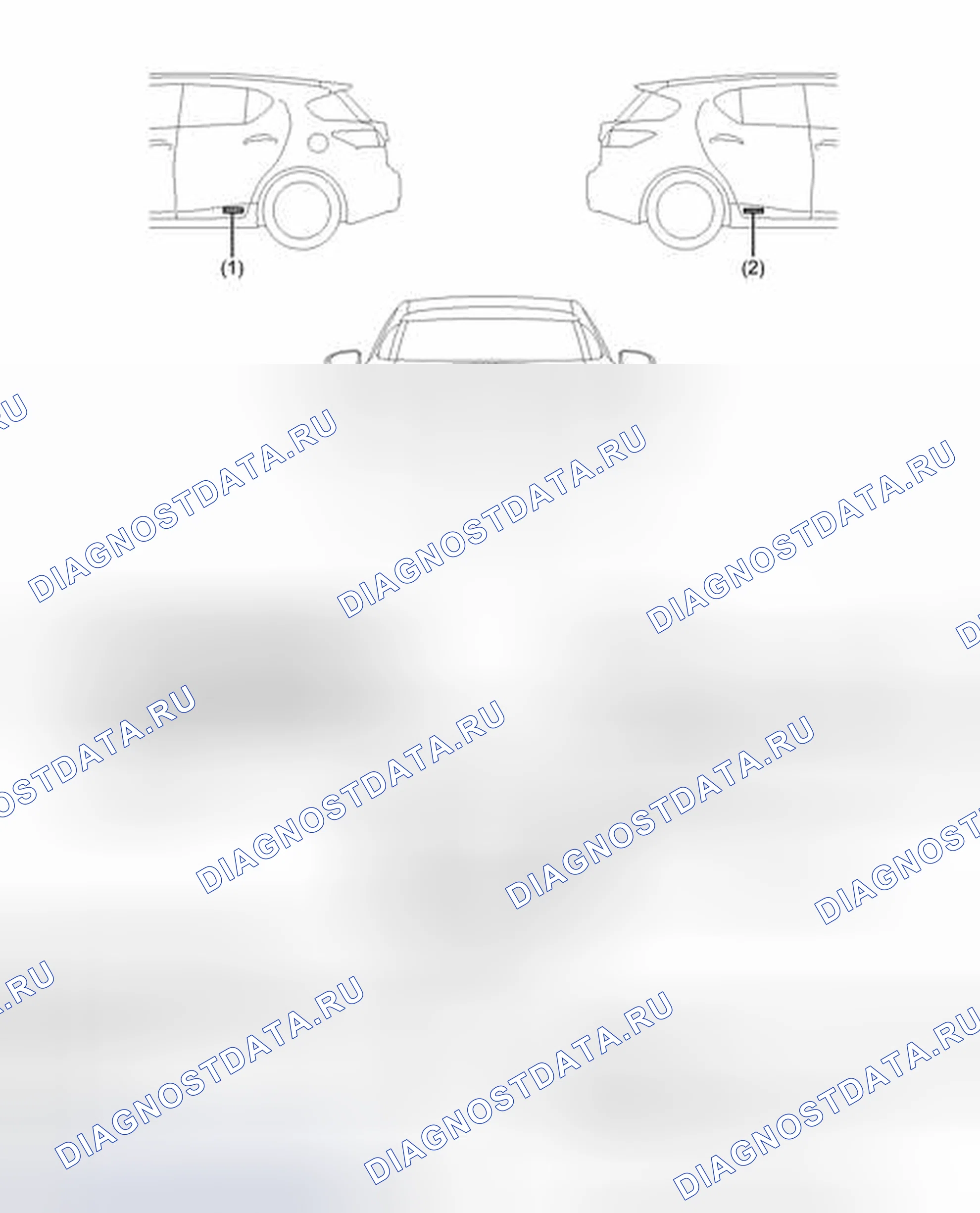 Рис. 167: ИЛЛЮСТРАЦИЯ. Lexus CT I