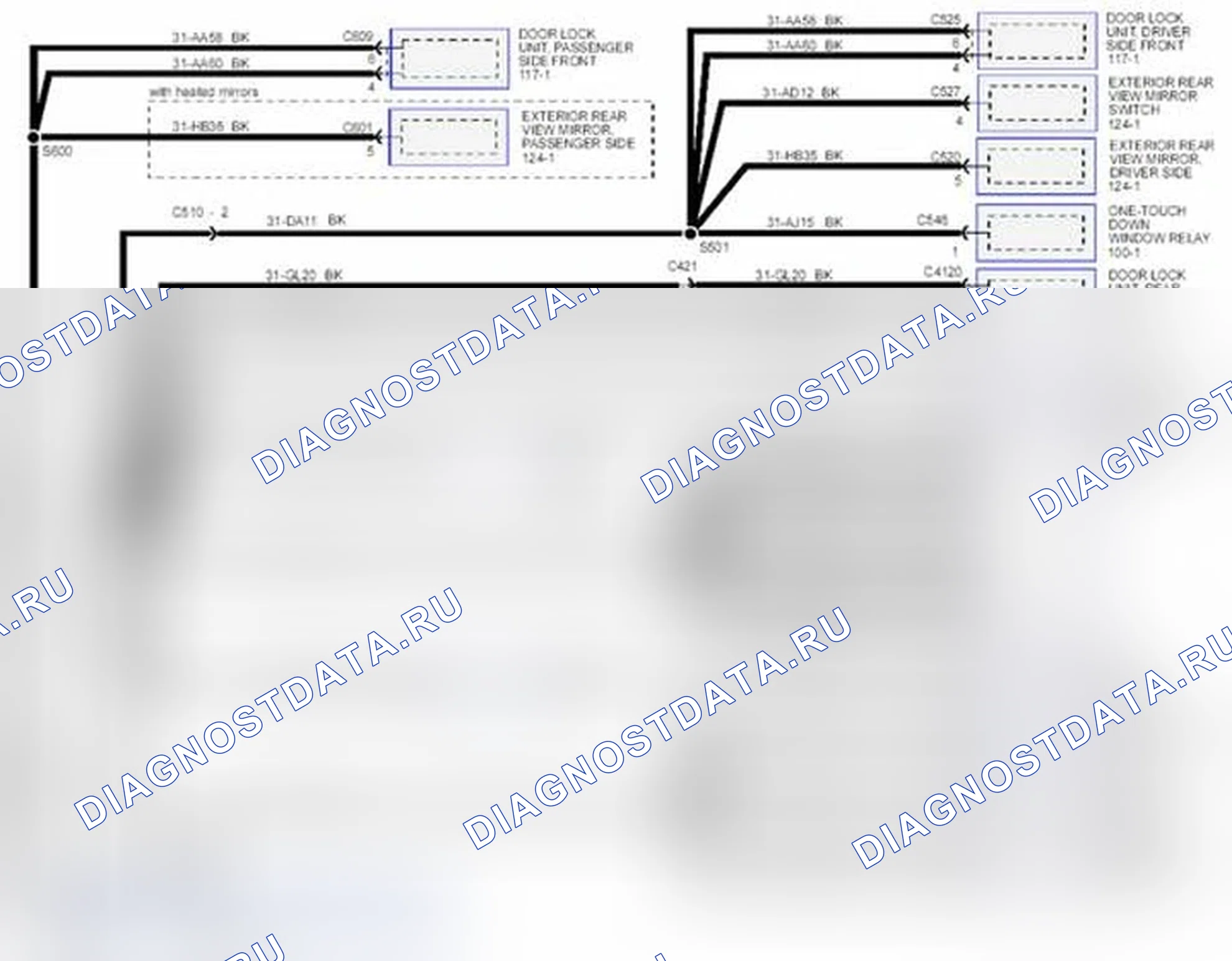 Рис. 267: G300, G301. Ford Transit Connect I рестайлинг
