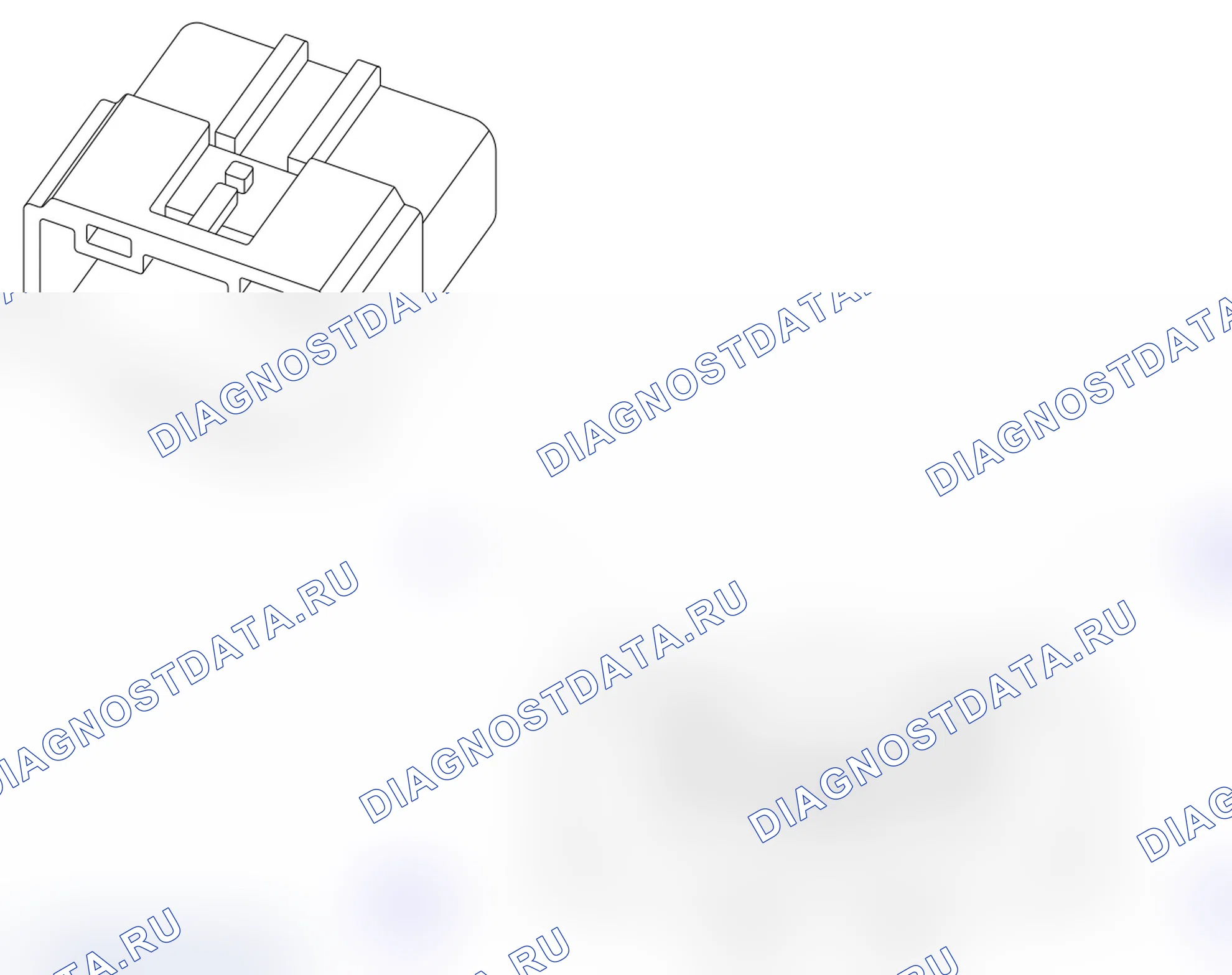 Распиновка разъёма X901. Opel Antara I рестайлинг