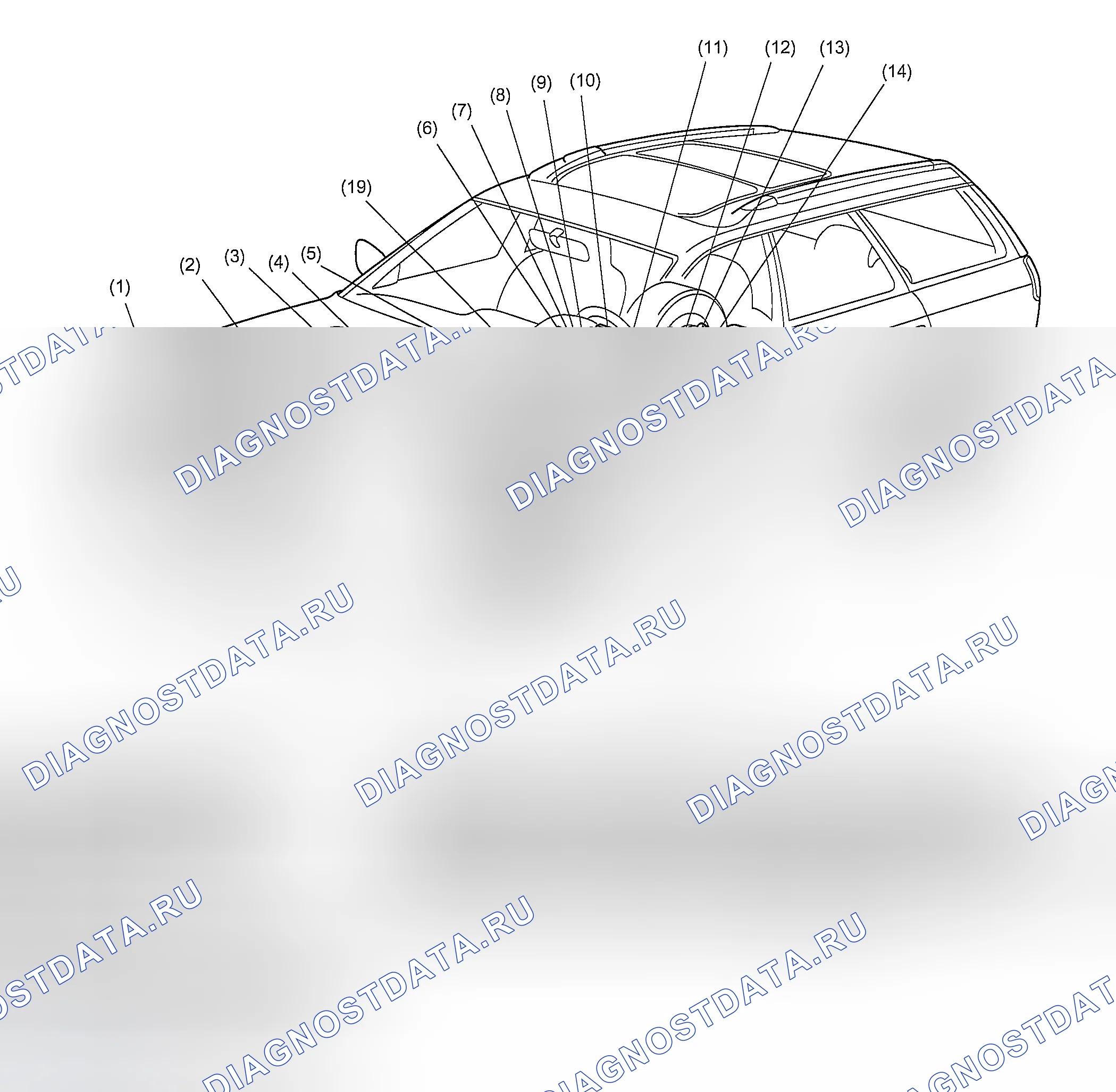 Рис. 482: ОБЩИЕ ПОЛОЖЕНИЯ. Subaru Outback BP