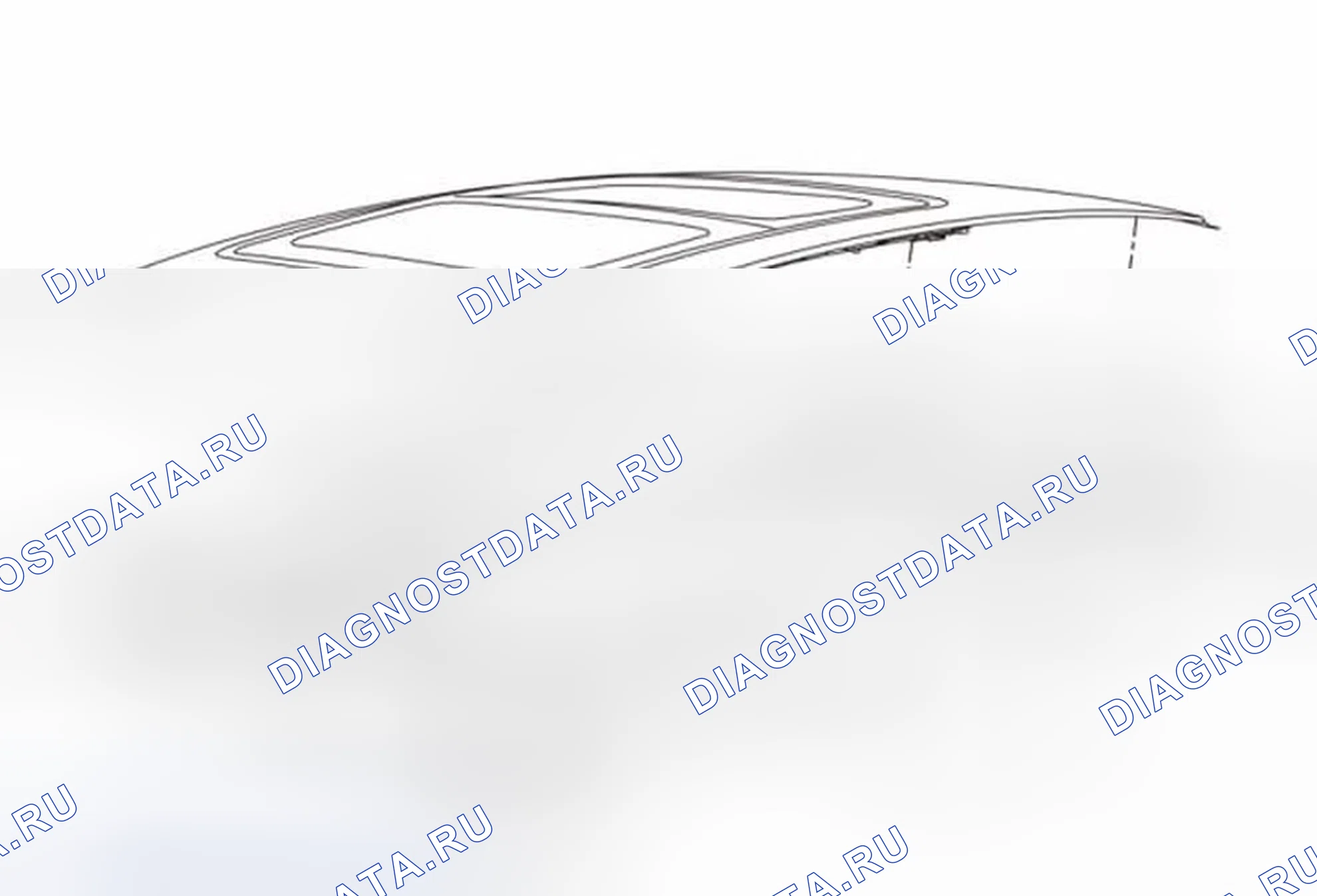 Рис. 6: Замена облицовочной панели (с люком). Buick LaCrosse II рестайлинг