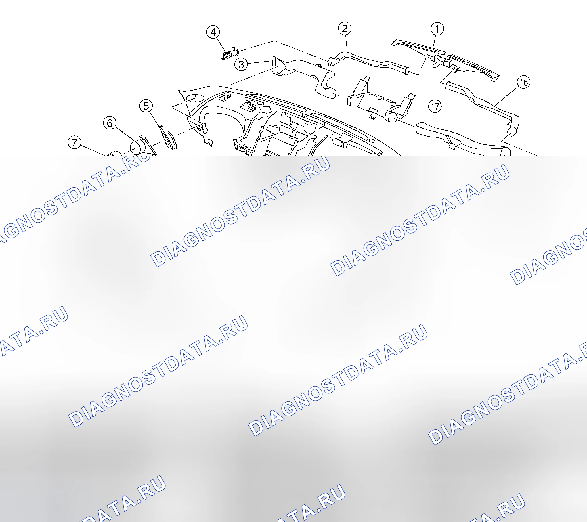 Рис. 104: ДЕМОНТАЖ. Honda Logo I