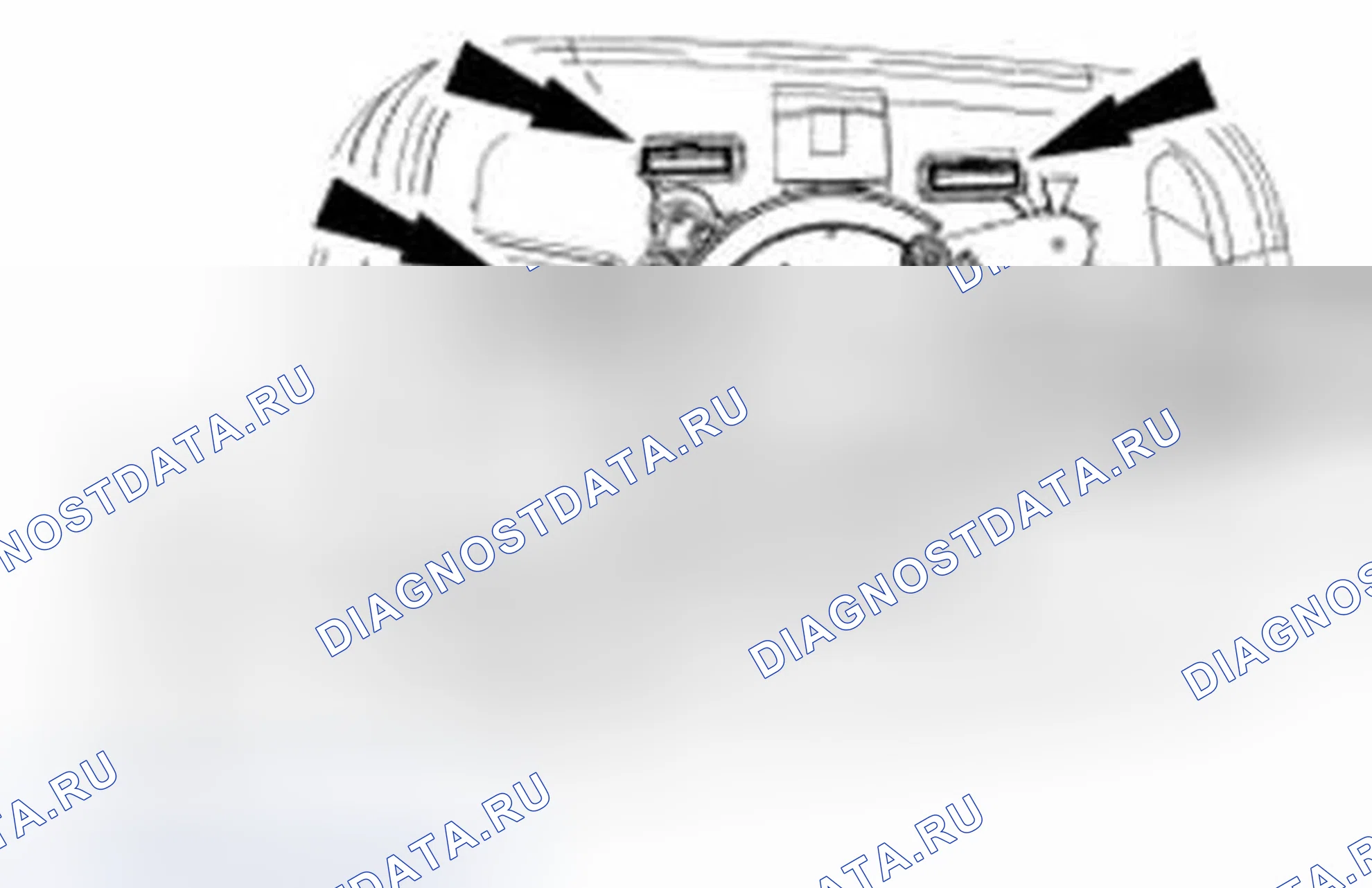 Рис. 47: Крышка внешнего зеркала. Ford Edge I рестайлинг