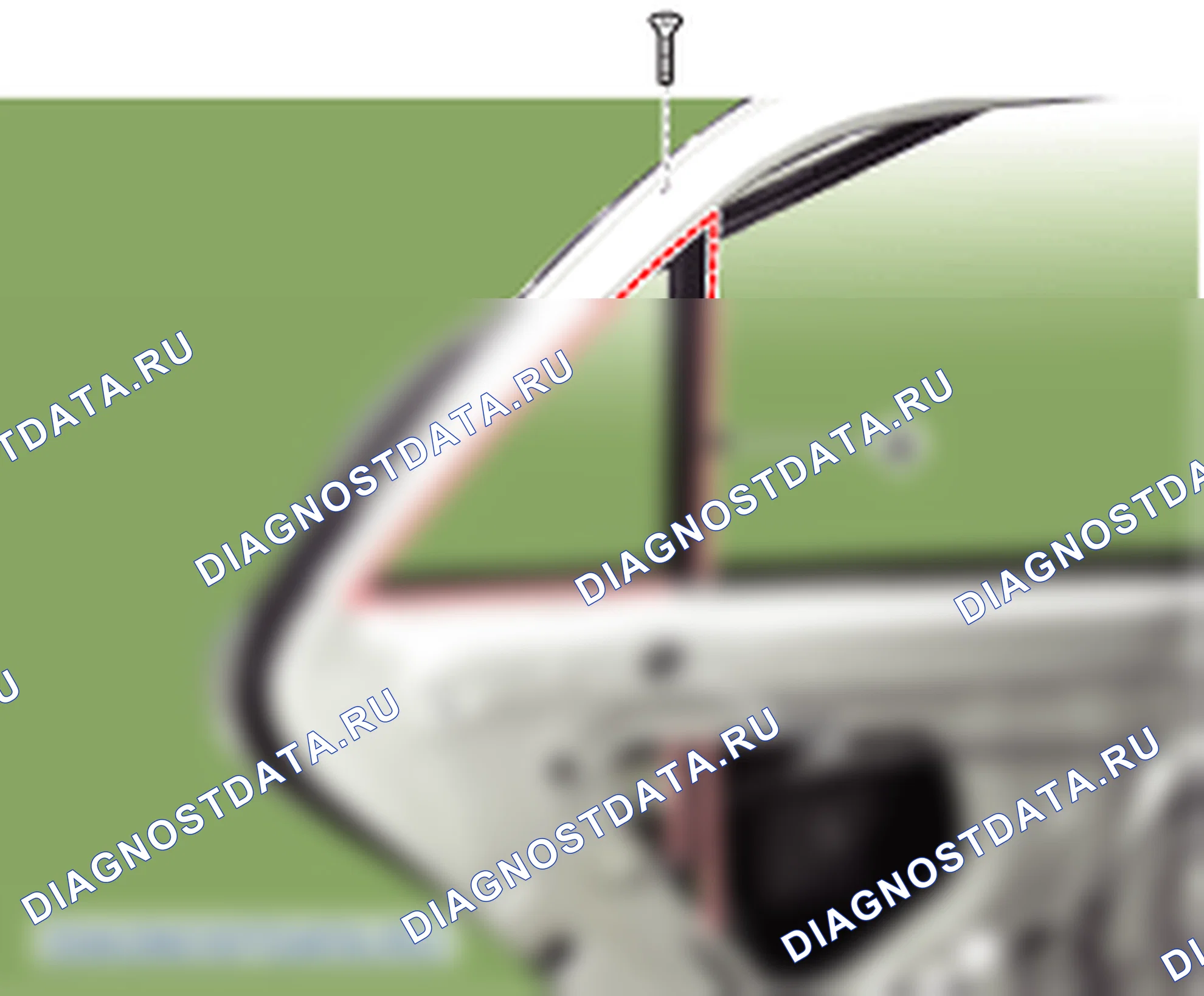 Замена оконного стекла задней двери. Hyundai i20 GB