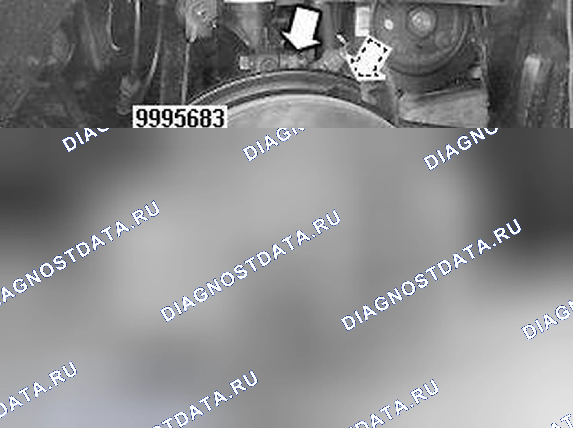 Рис. 156: Установка приводного вала на цапфовый мост. Volvo C70 I