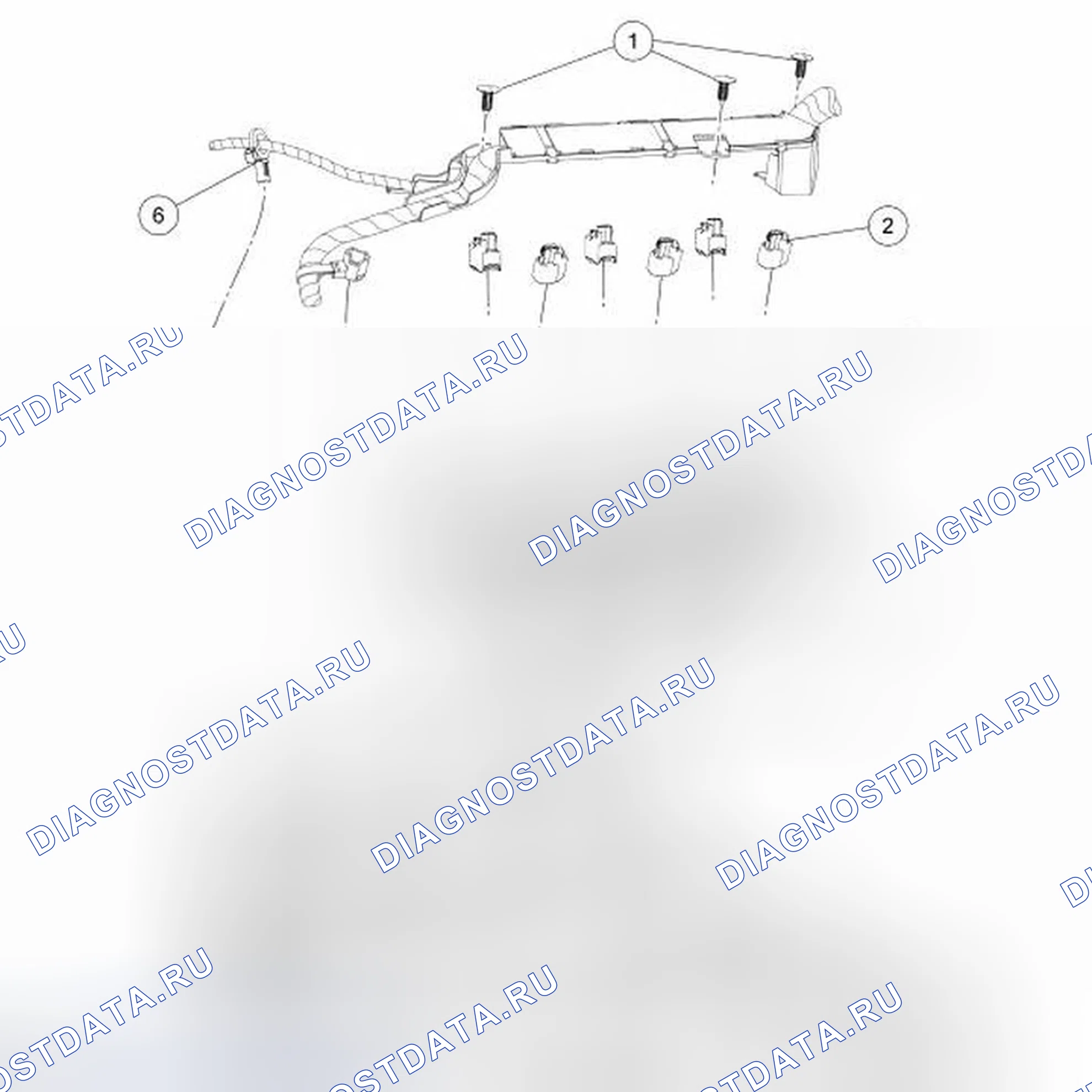Рис. 99: Нижний впускной коллектор. Ford Fusion I рестайлинг