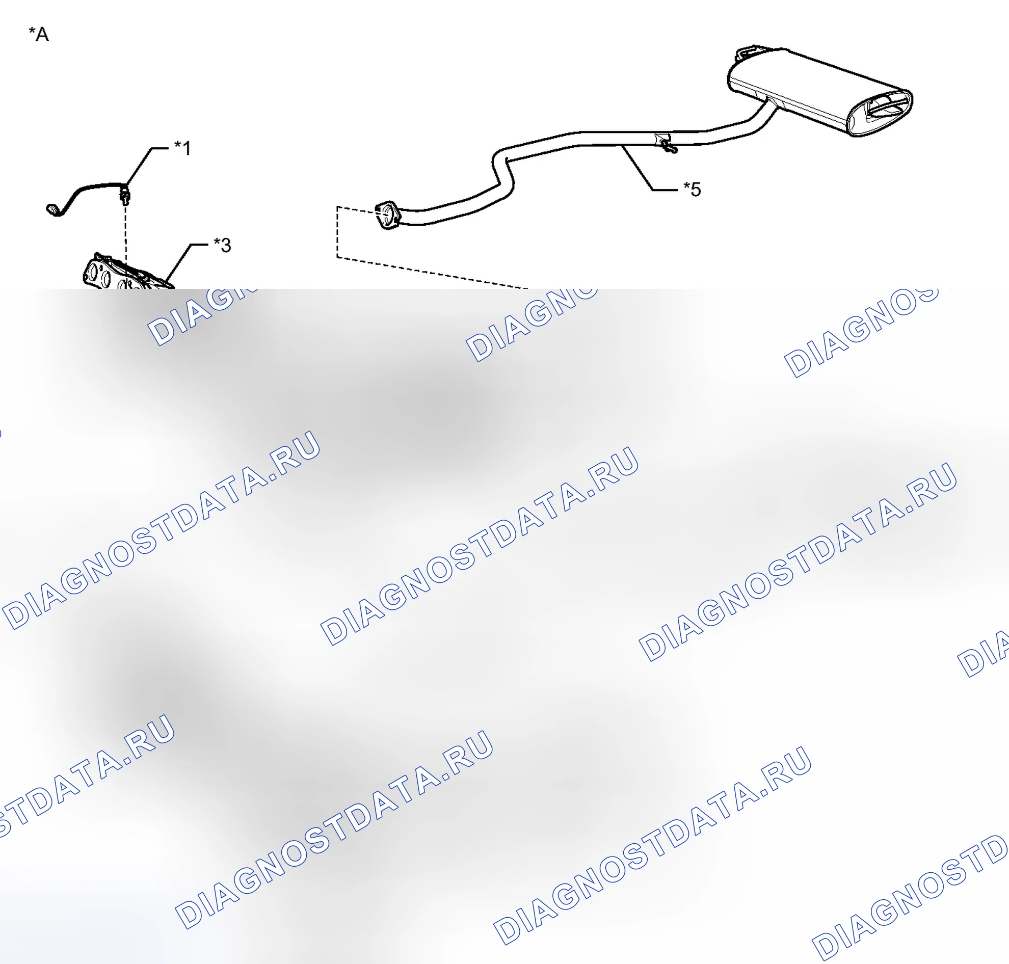 Рис. 106: РАСПОЛОЖЕНИЕ КАТАЛИЗАТОРА. Lexus CT I